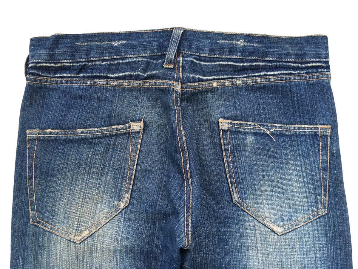 If Six Was Nine × Japanese Brand Rare Vintage Japanese Brand Distressed Flared Jeans 2000s Size US 32 / EU 48 - 4 Thumbnail