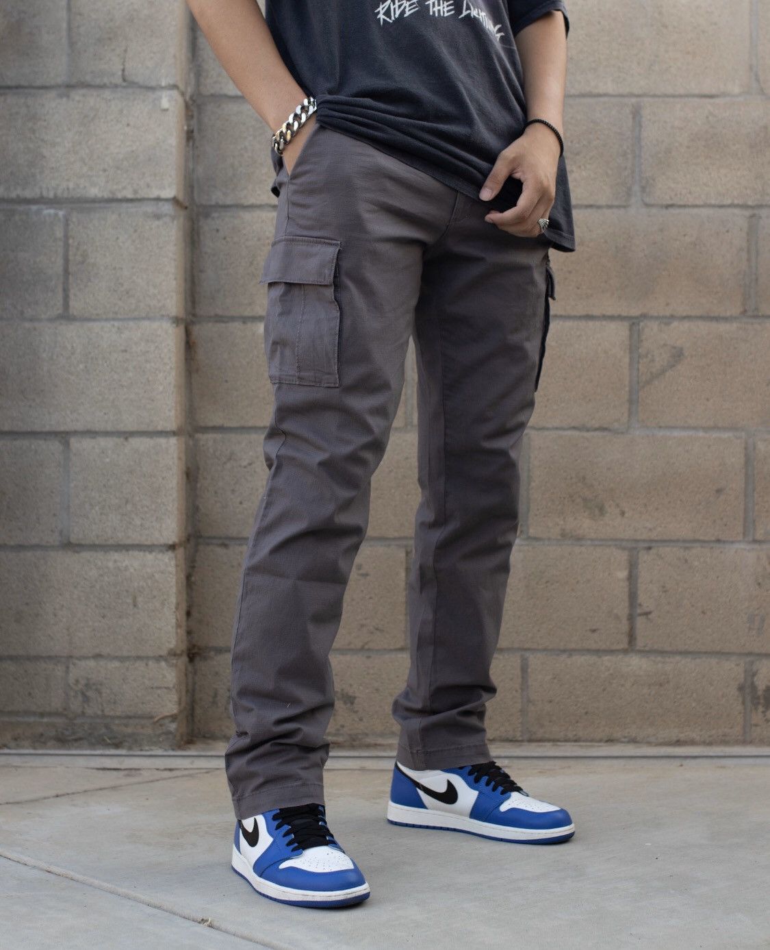Handmade Vintage Cargo Pants Size US 30 / EU 46 - 2 Thumbnail