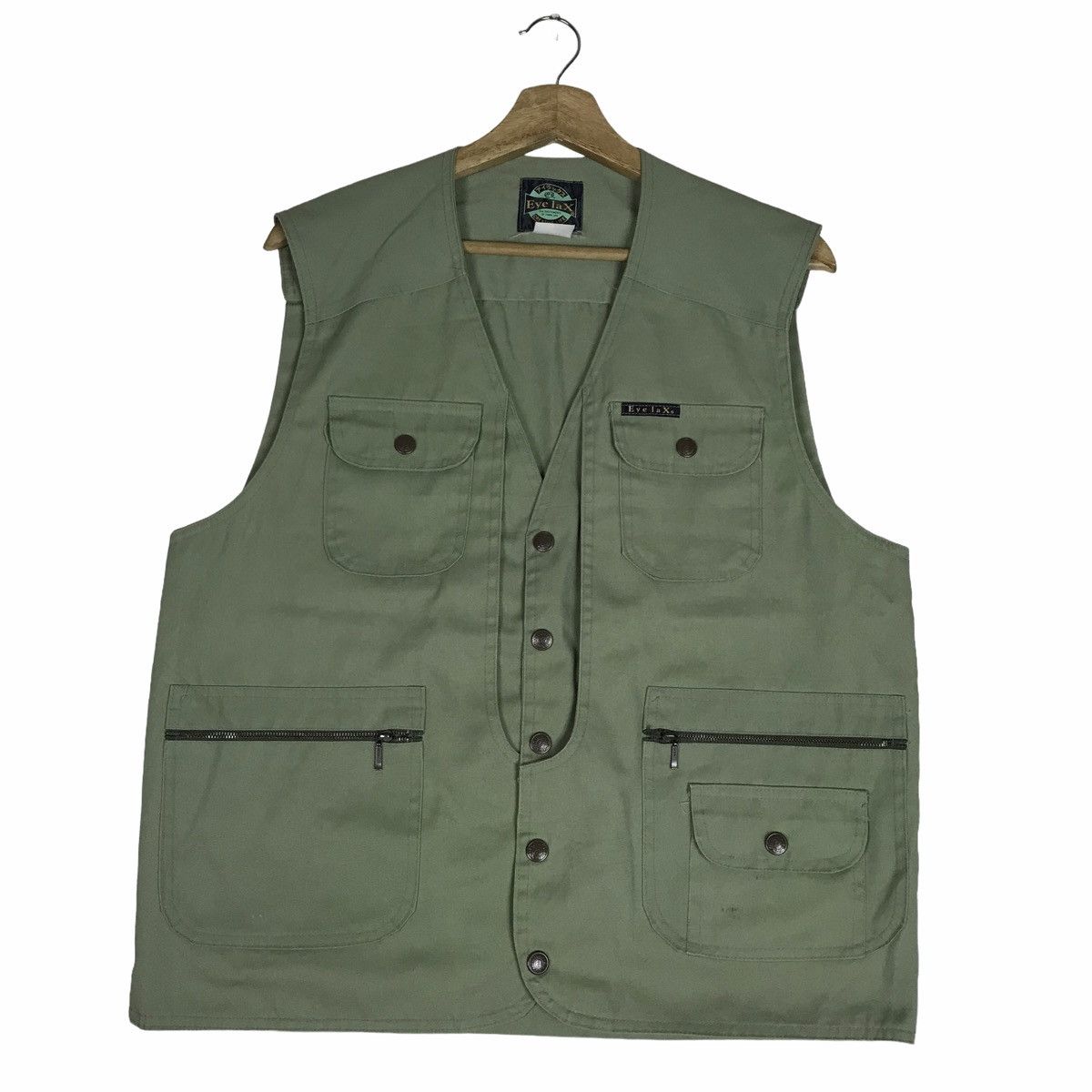 Japanese Brand Vintage EYE-LAX Multipocket Workers Tactical