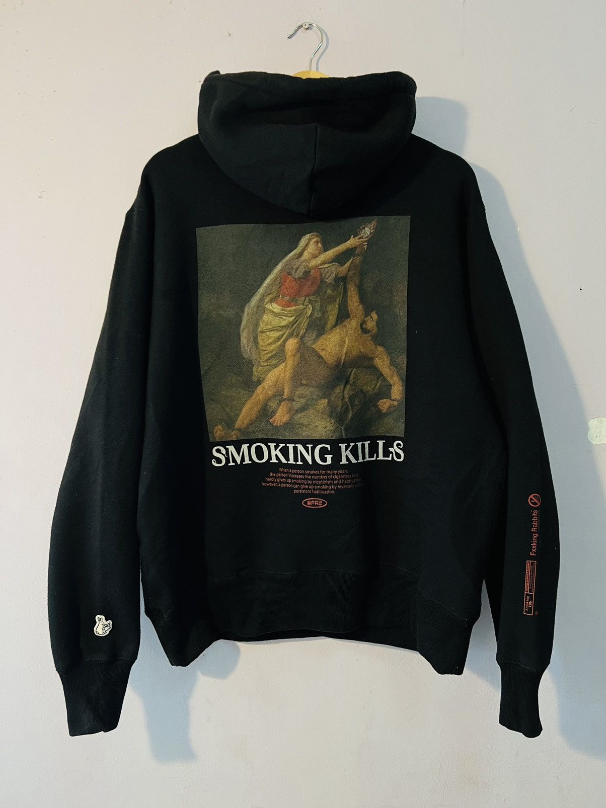 FR2 × Streetwear Fxxking rabbit fr2 smoking kill hoodie | Grailed