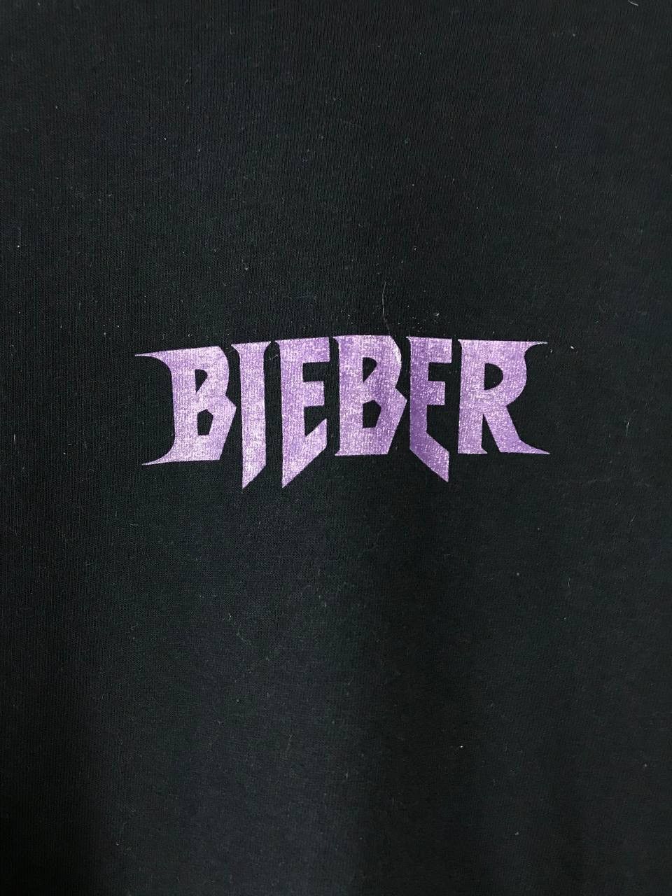 Band Tees Justin Bieber vintage tour longsleeve Size US M / EU 48-50 / 2 - 5 Thumbnail