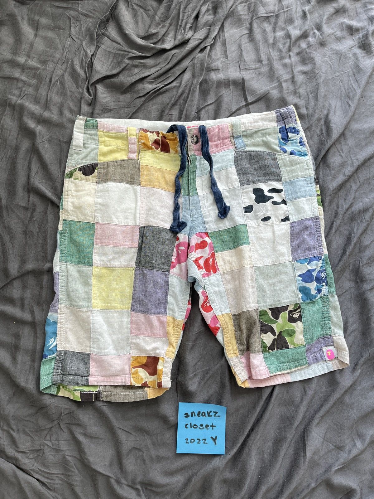 Bape All Over Camo Shorts