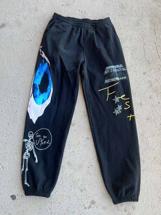 Travis scott x champion astroworld peace sweatpants outlet joggers