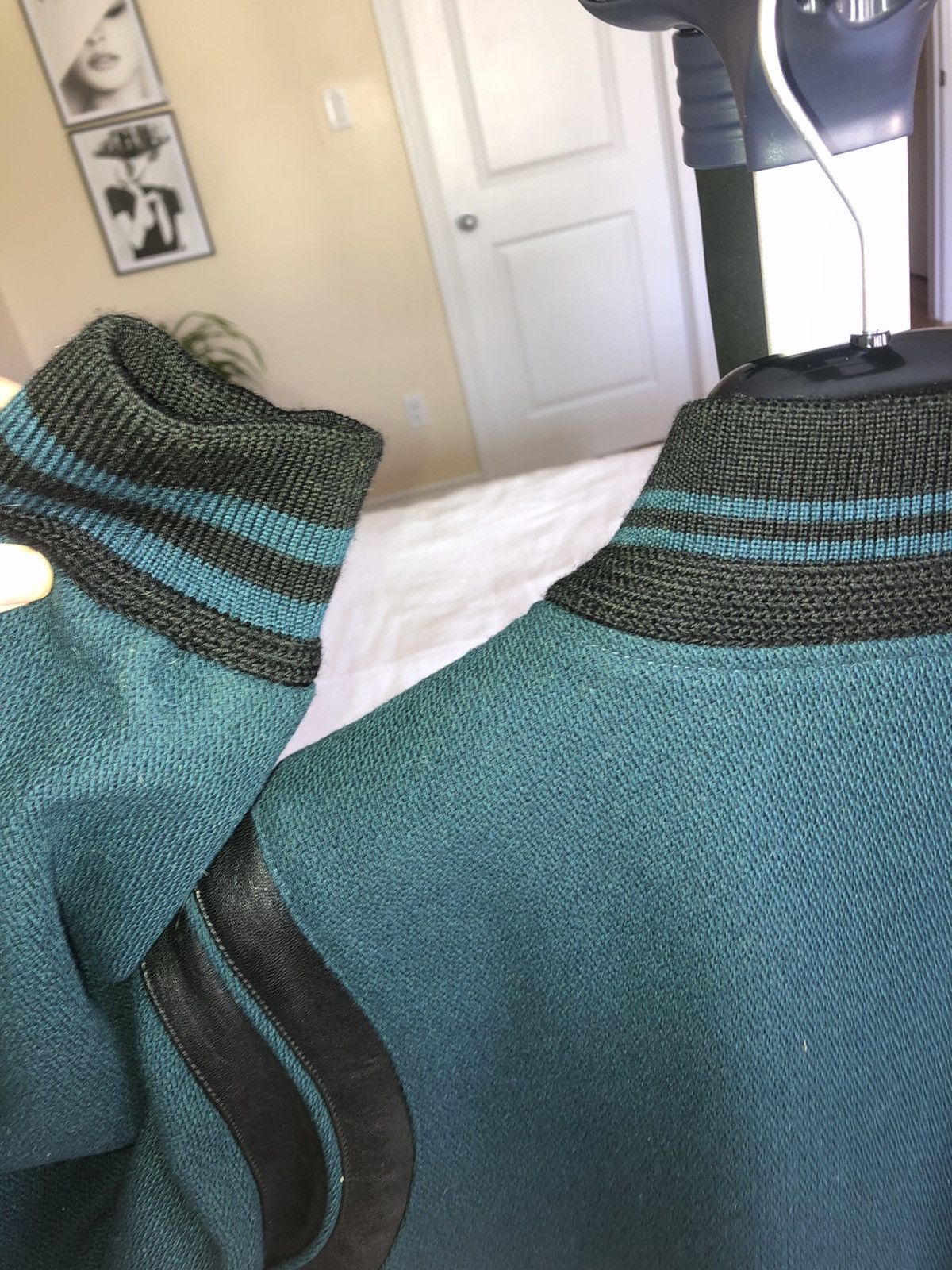 Hedi Slimane × Saint Laurent Paris Saint Laurent Teal Teddy size Small Size US S / EU 44-46 / 1 - 6 Thumbnail