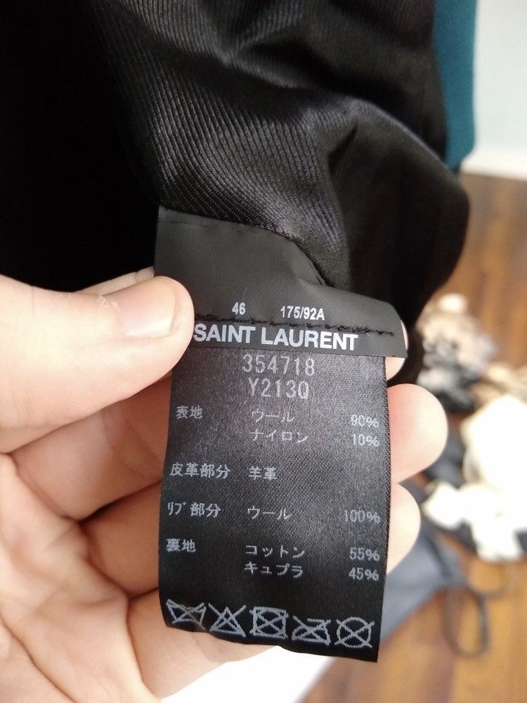 Hedi Slimane × Saint Laurent Paris Saint Laurent Teal Teddy size Small Size US S / EU 44-46 / 1 - 15 Thumbnail