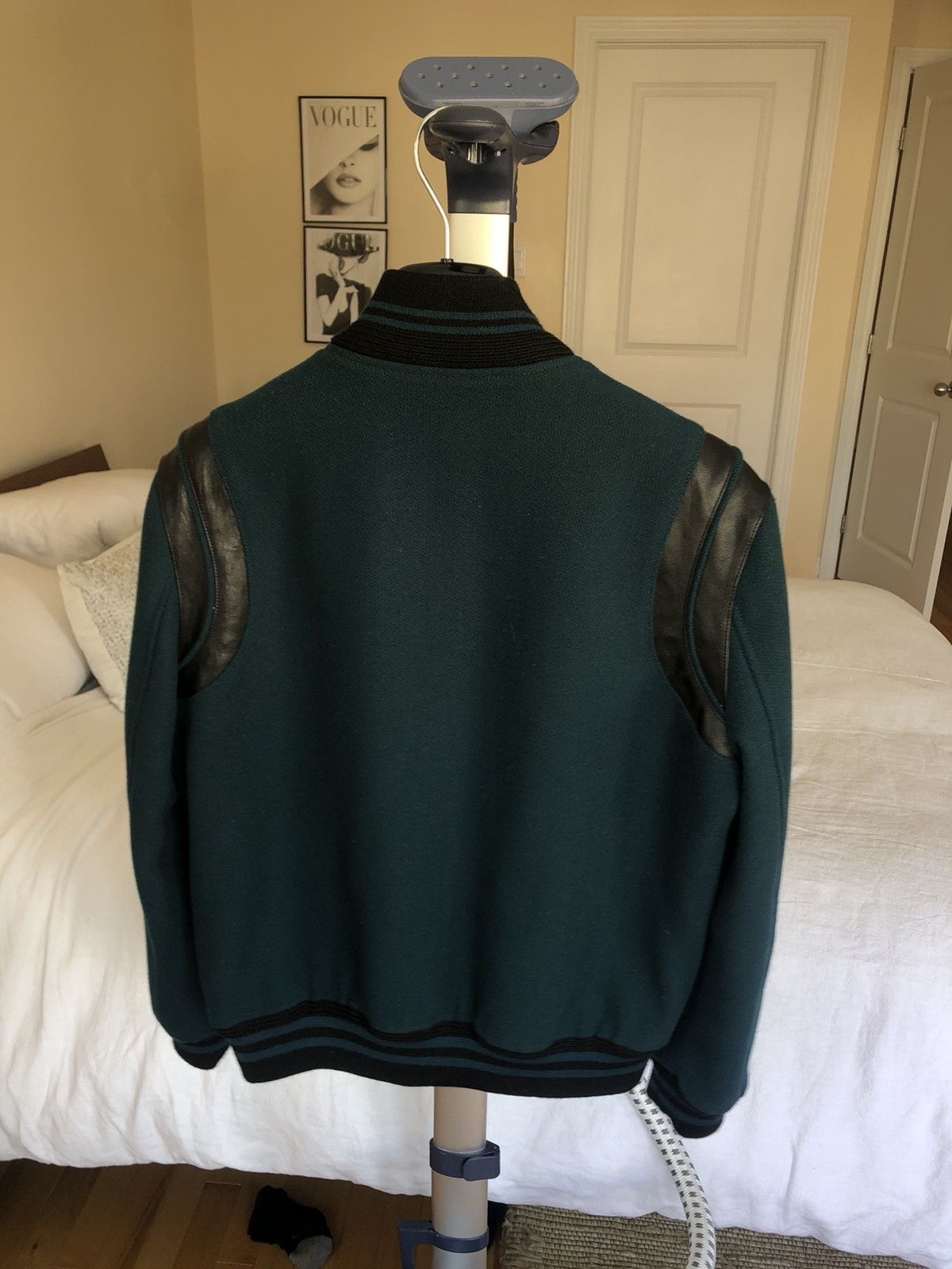 Hedi Slimane × Saint Laurent Paris Saint Laurent Teal Teddy size Small Size US S / EU 44-46 / 1 - 3 Thumbnail
