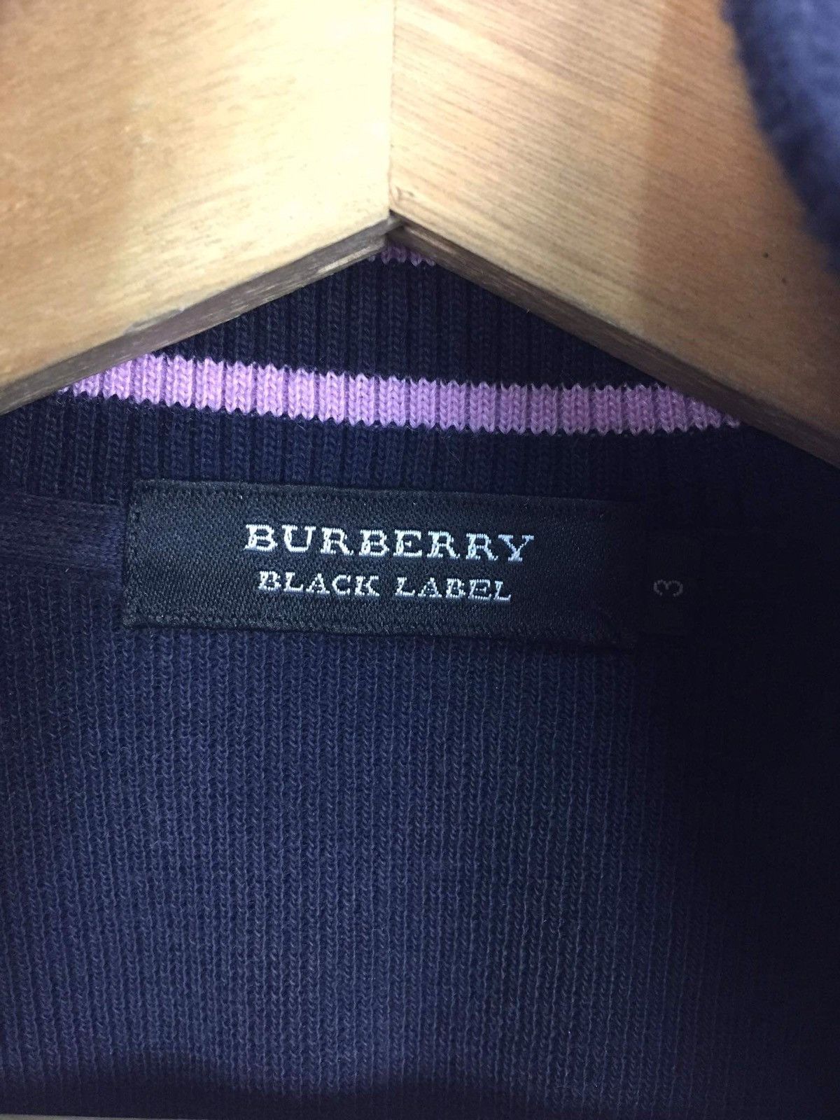 Black Label Burberry Black Label Zipper Up Varsity Jacket Size US M / EU 48-50 / 2 - 9 Thumbnail