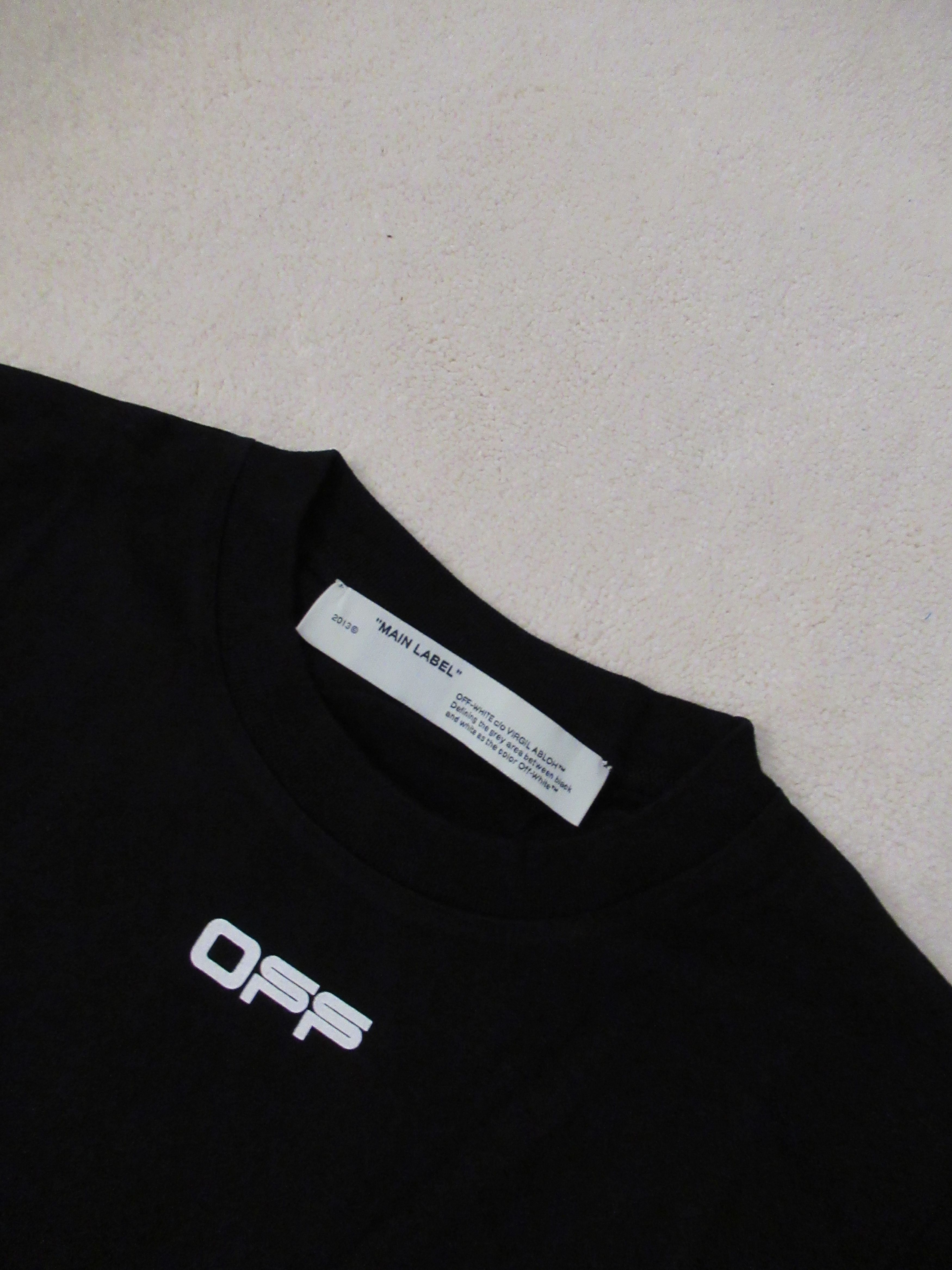 Off-White Off White Black Airport Tape Arrows Virgil XS New Size US XS / EU 42 / 0 - 3 Thumbnail