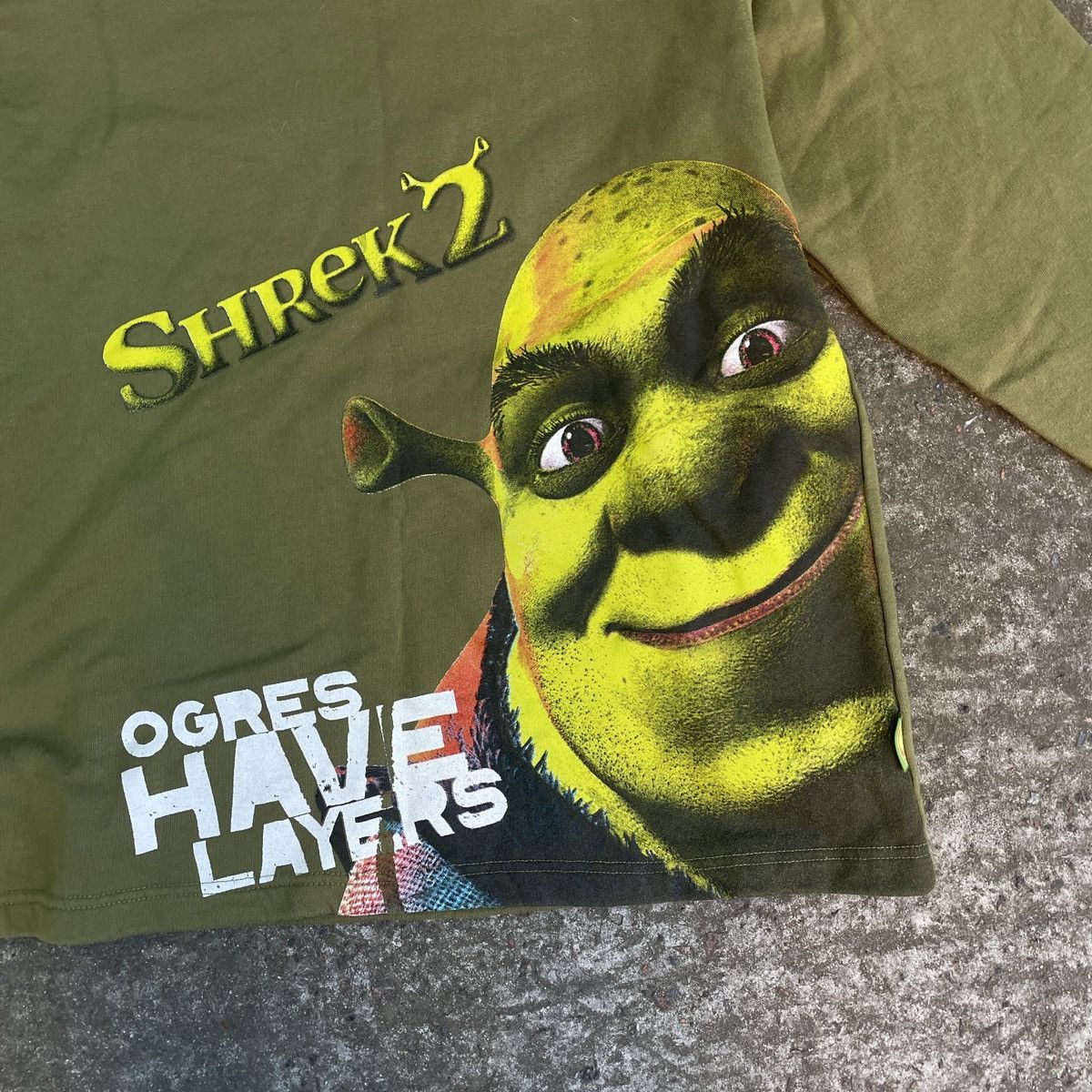 Japanese Brand × Streetwear × Vintage Vintage Y2K Shrek 2 Ogres Have ...