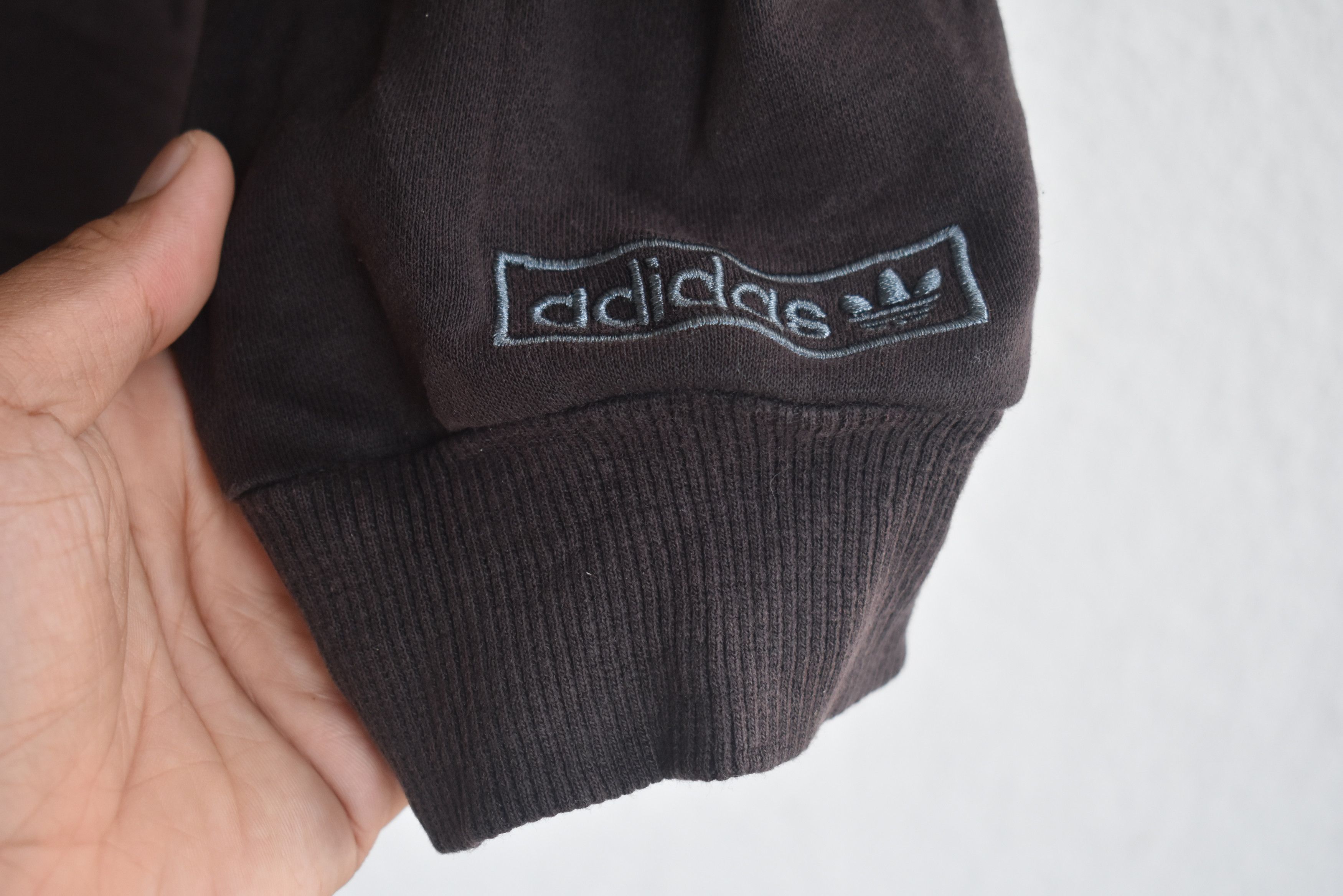 Adidas A063 Adidas Sweatshirt Black Sexy Big Print Size M / US 6-8 / IT 42-44 - 4 Thumbnail