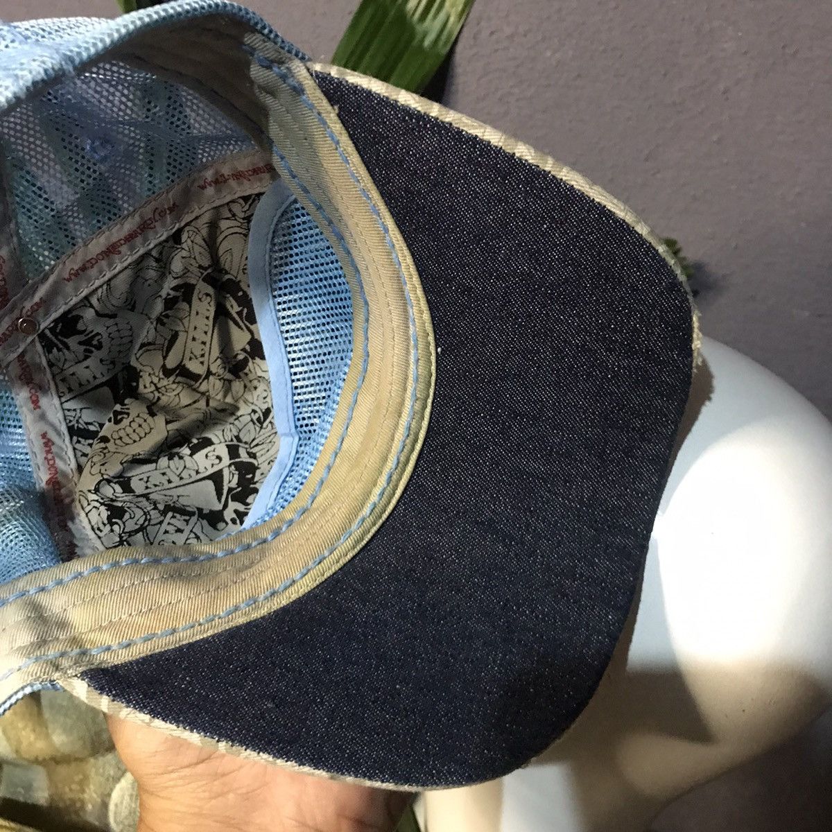 Christian Audigier × Ed Hardy Don Ed Hardy y2k Skull Dragon Snapback Trucker Hat Size ONE SIZE - 10 Thumbnail