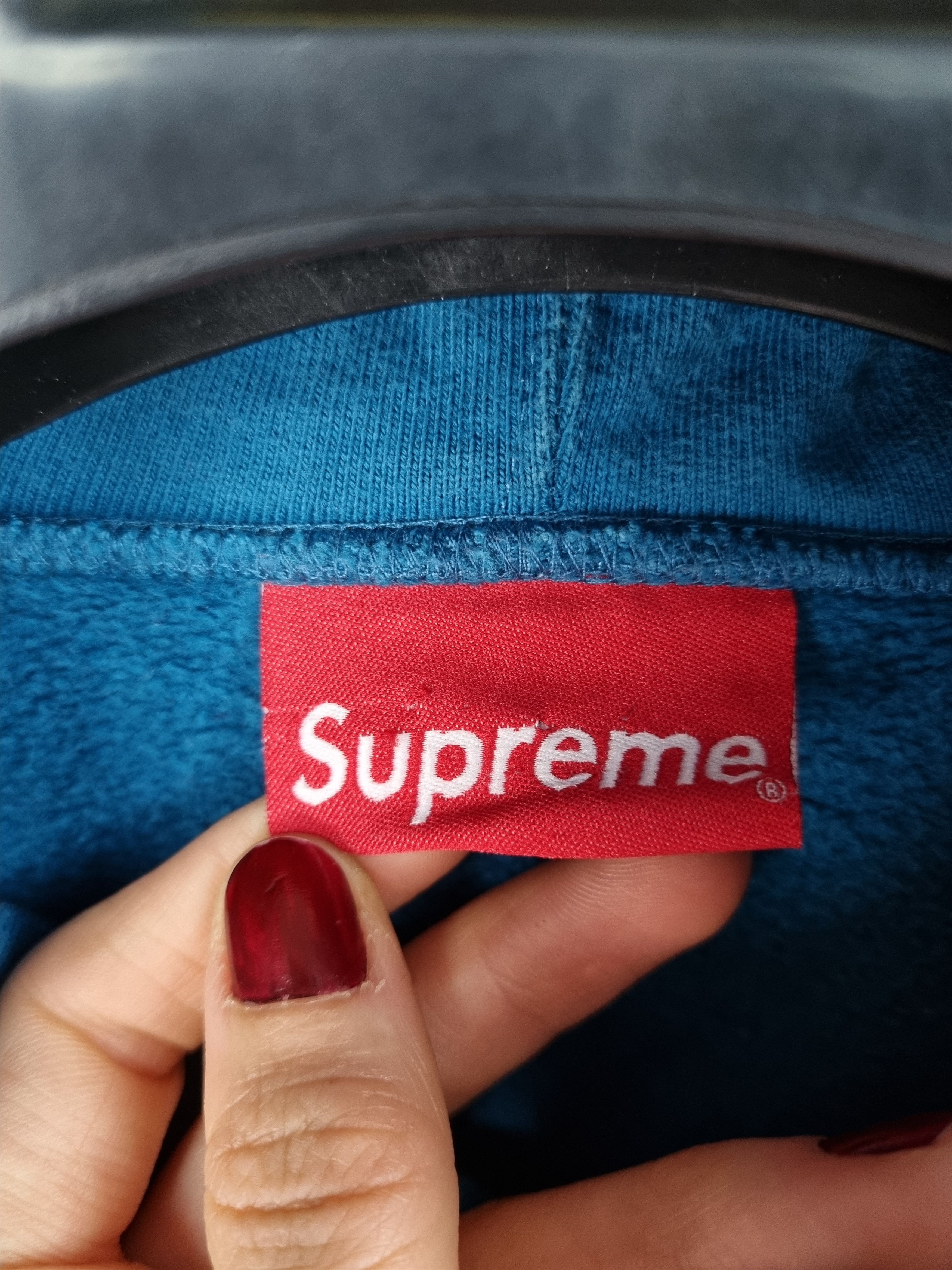 Supreme Supreme Diagonal Hooded Sweatshirt SS18 Size US M / EU 48-50 / 2 - 10 Thumbnail