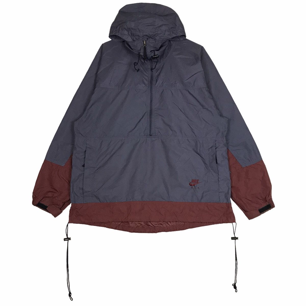 Vintage 90s NIKE ACG Half Zipper Windbreaker Hoodie Pullover