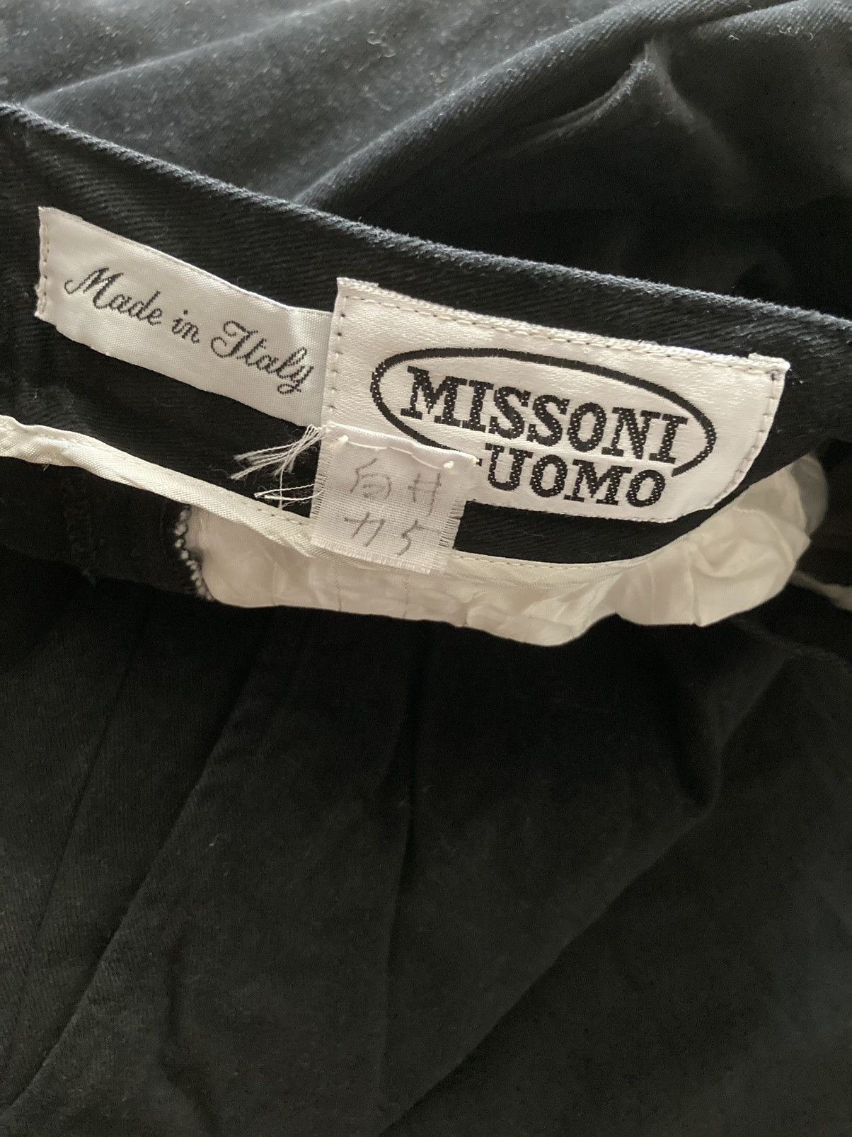 Missoni Missoni Uomo black trouser pants Size US 31 - 3 Thumbnail