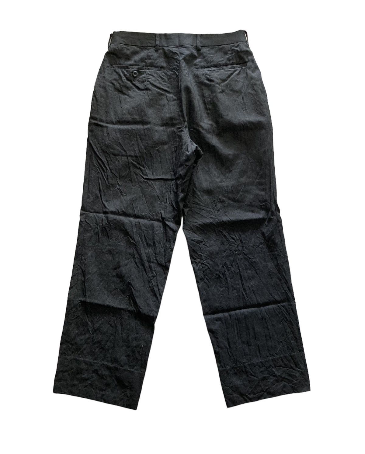 Yohji Yamamoto Yohji Yamamoto AAR black wool pants Size US 29 - 2 Thumbnail