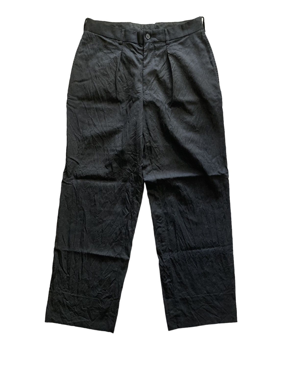 Yohji Yamamoto Yohji Yamamoto AAR black wool pants Size US 29 - 1 Thumbnail