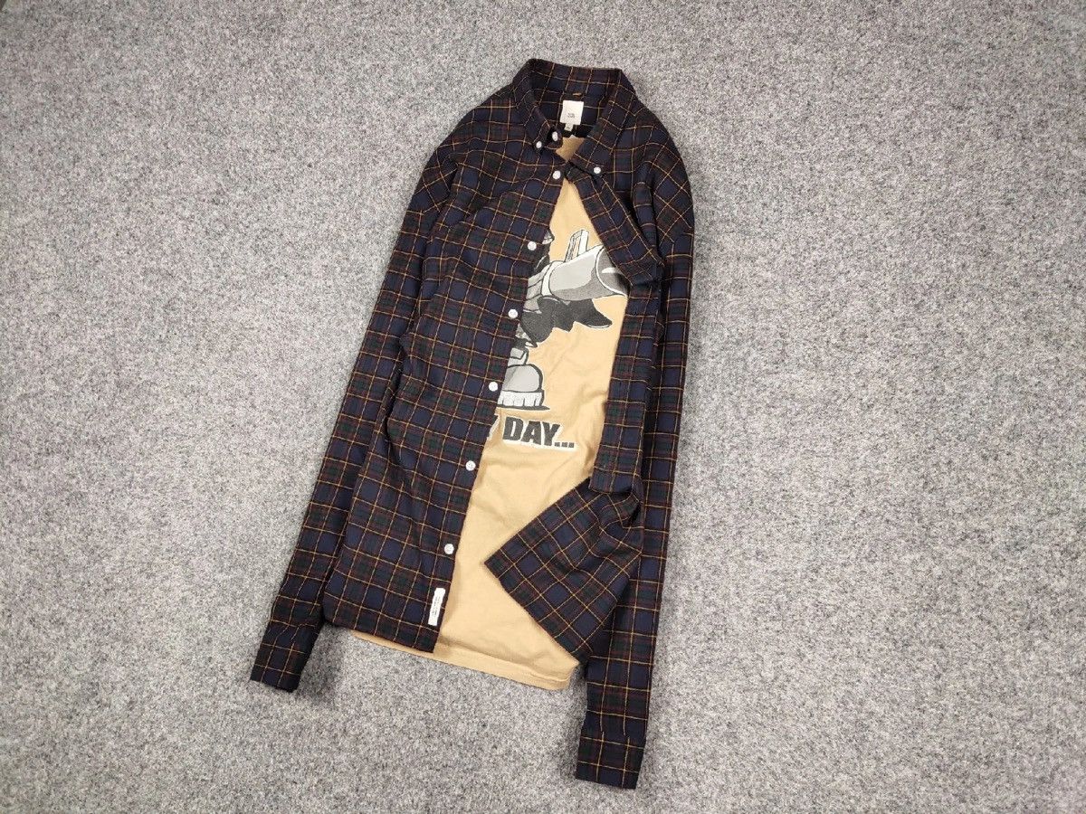 Flannel Vintage Flannel Shirt Travis Scott Style Size US XL / EU 56 / 4 - 7 Thumbnail
