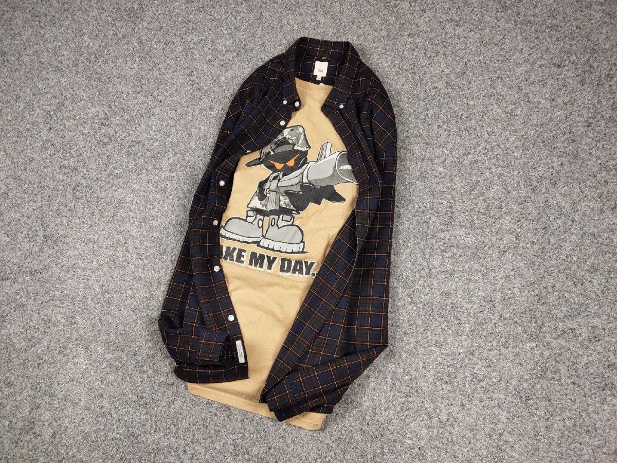 Flannel Vintage Flannel Shirt Travis Scott Style Size US XL / EU 56 / 4 - 9 Thumbnail