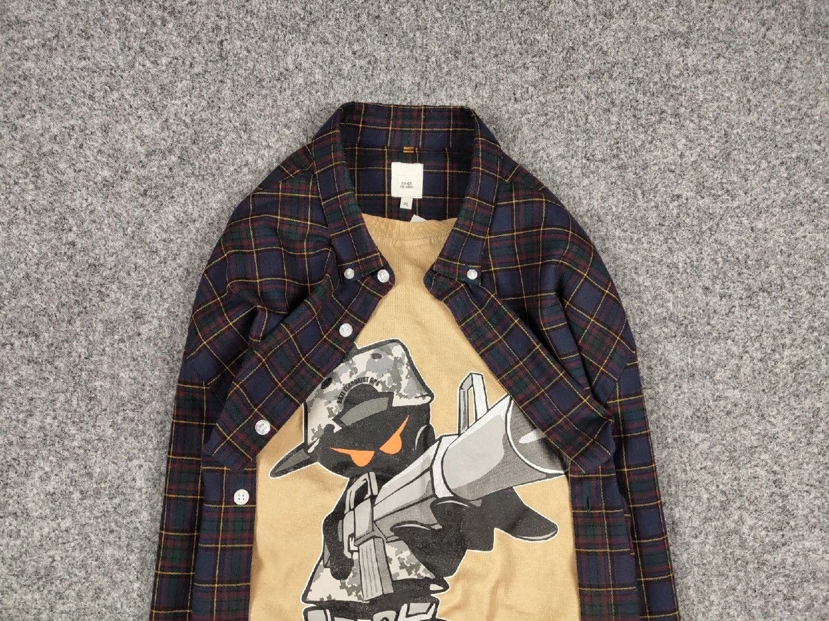 Flannel Vintage Flannel Shirt Travis Scott Style Size US XL / EU 56 / 4 - 4 Thumbnail