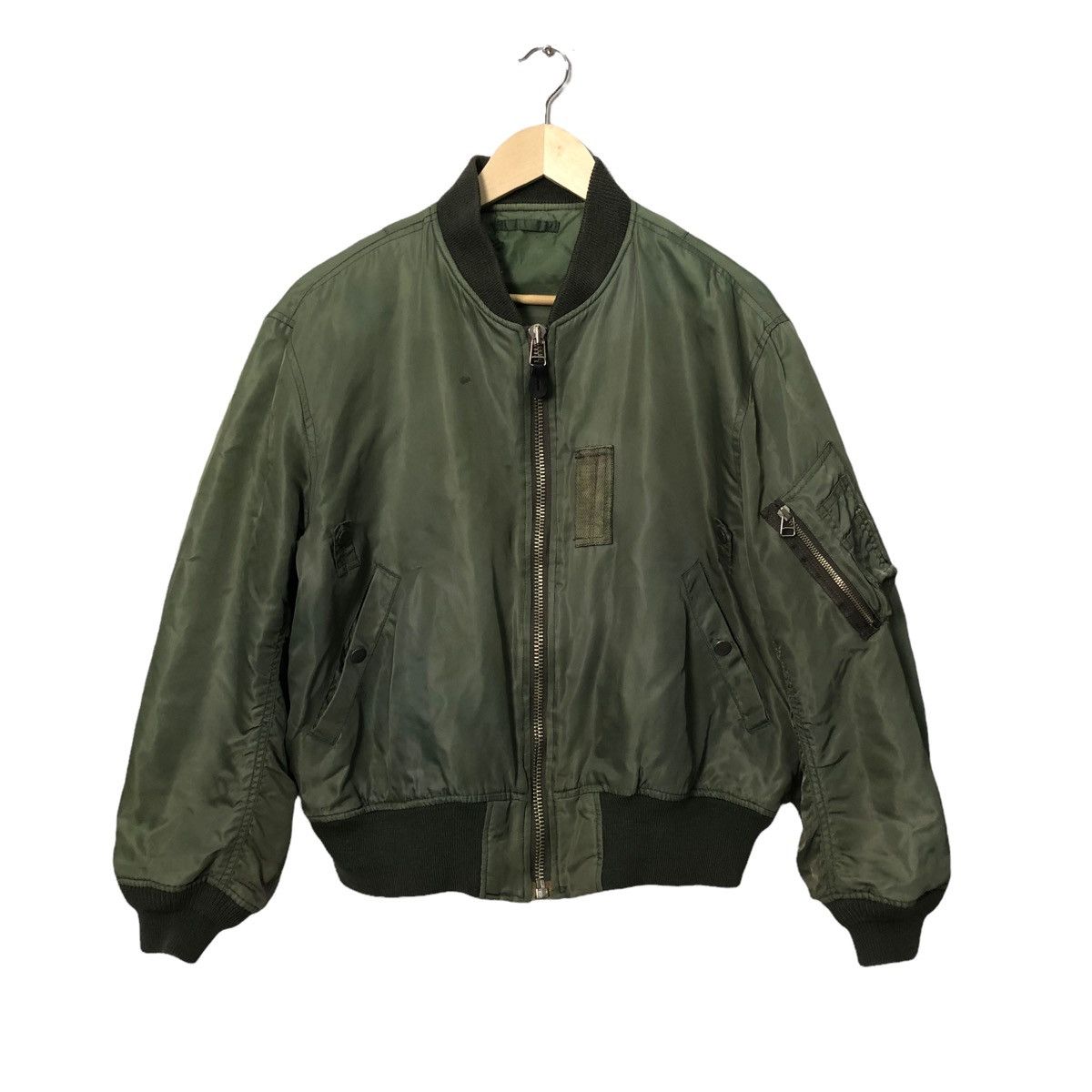 Vintage Vintage Type-1 Pract Zipper Ups Bomber Jacket | Grailed