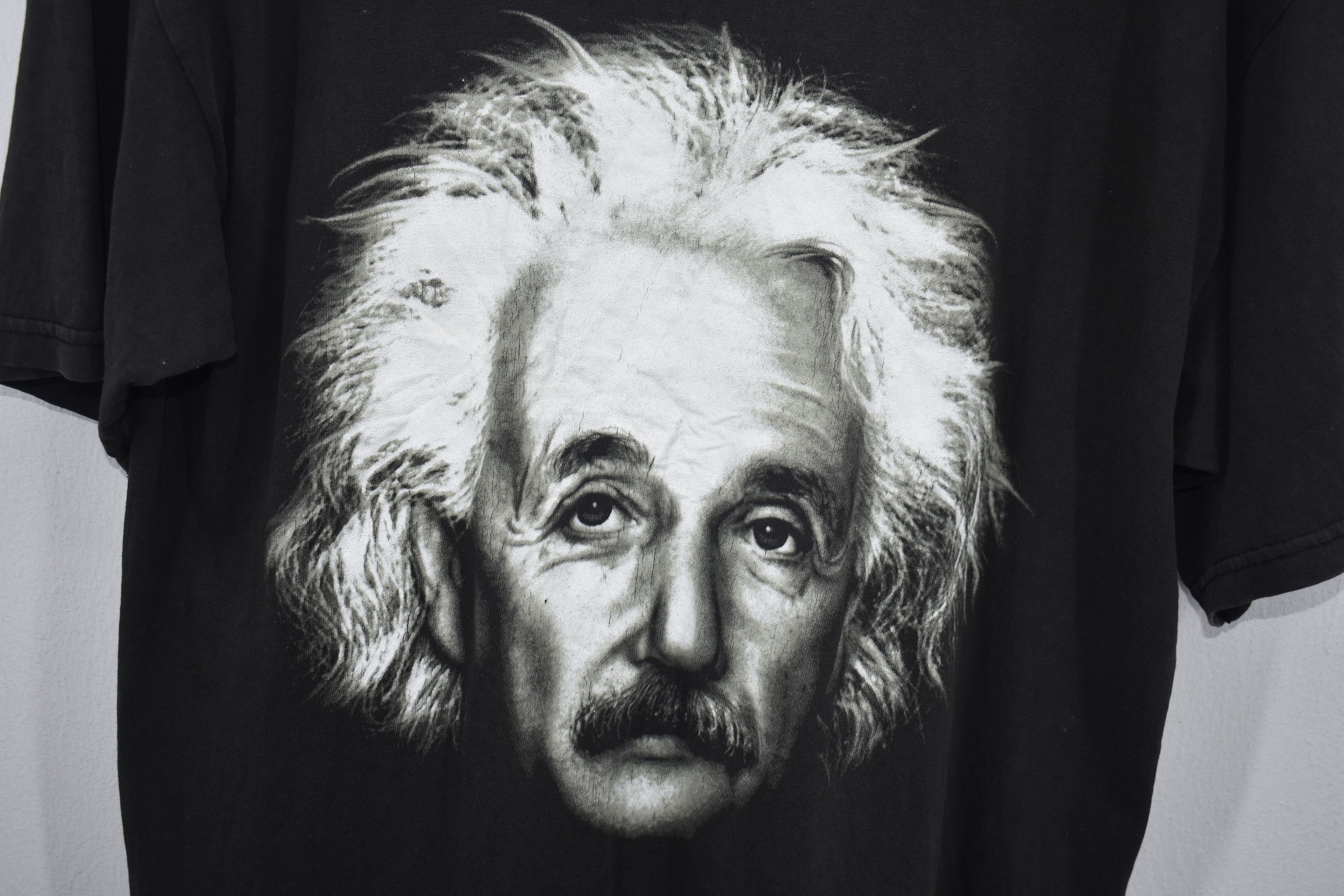 Arts & Science × Gildan × Vintage A067 VINTAGE ALBERT EINSTEIN TEE Size US M / EU 48-50 / 2 - 2 Thumbnail