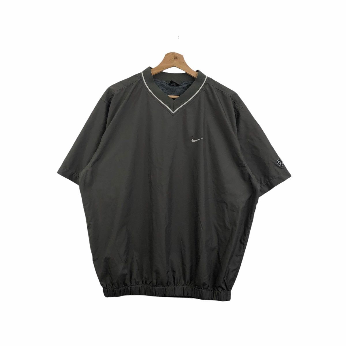 Vintage Nike Golfer Essential Swoosh Short Sleeve Windbreake