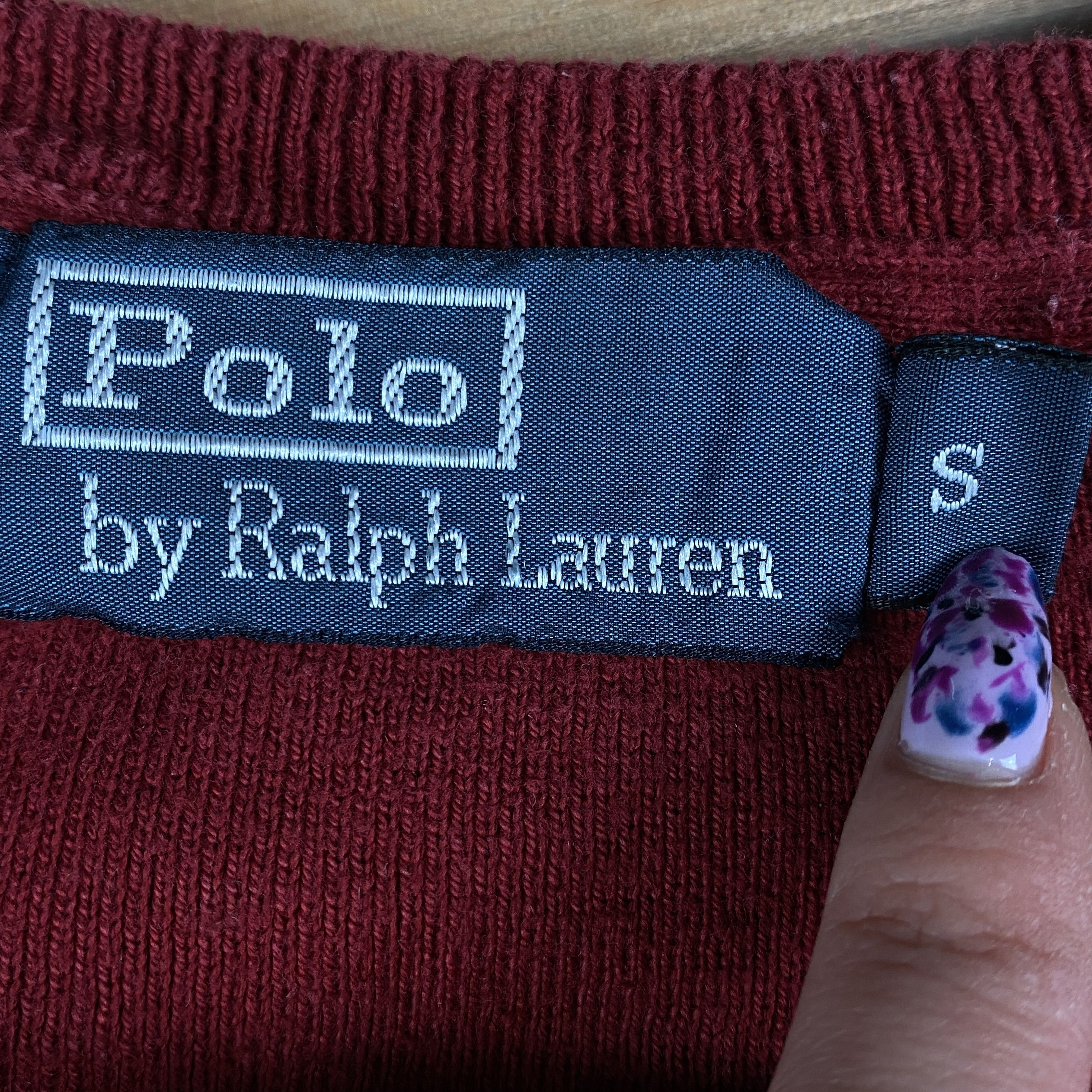 Polo Ralph Lauren × Ralph Lauren × Vintage Mens Sweatshirt Polo Ralph Lauren Vintage Size S Size US S / EU 44-46 / 1 - 4 Thumbnail