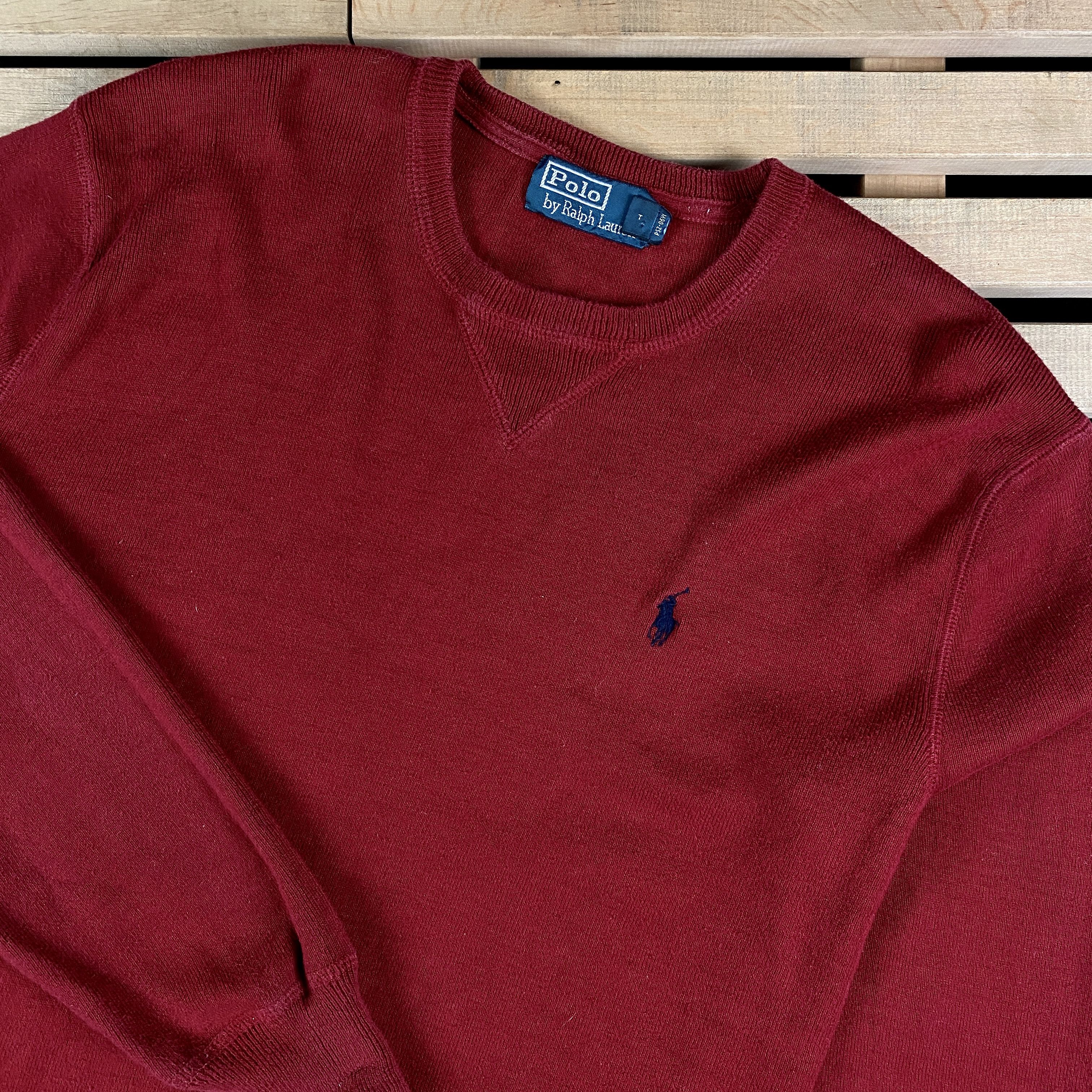 Polo Ralph Lauren × Ralph Lauren × Vintage Mens Sweatshirt Polo Ralph Lauren Vintage Size S Size US S / EU 44-46 / 1 - 2 Thumbnail