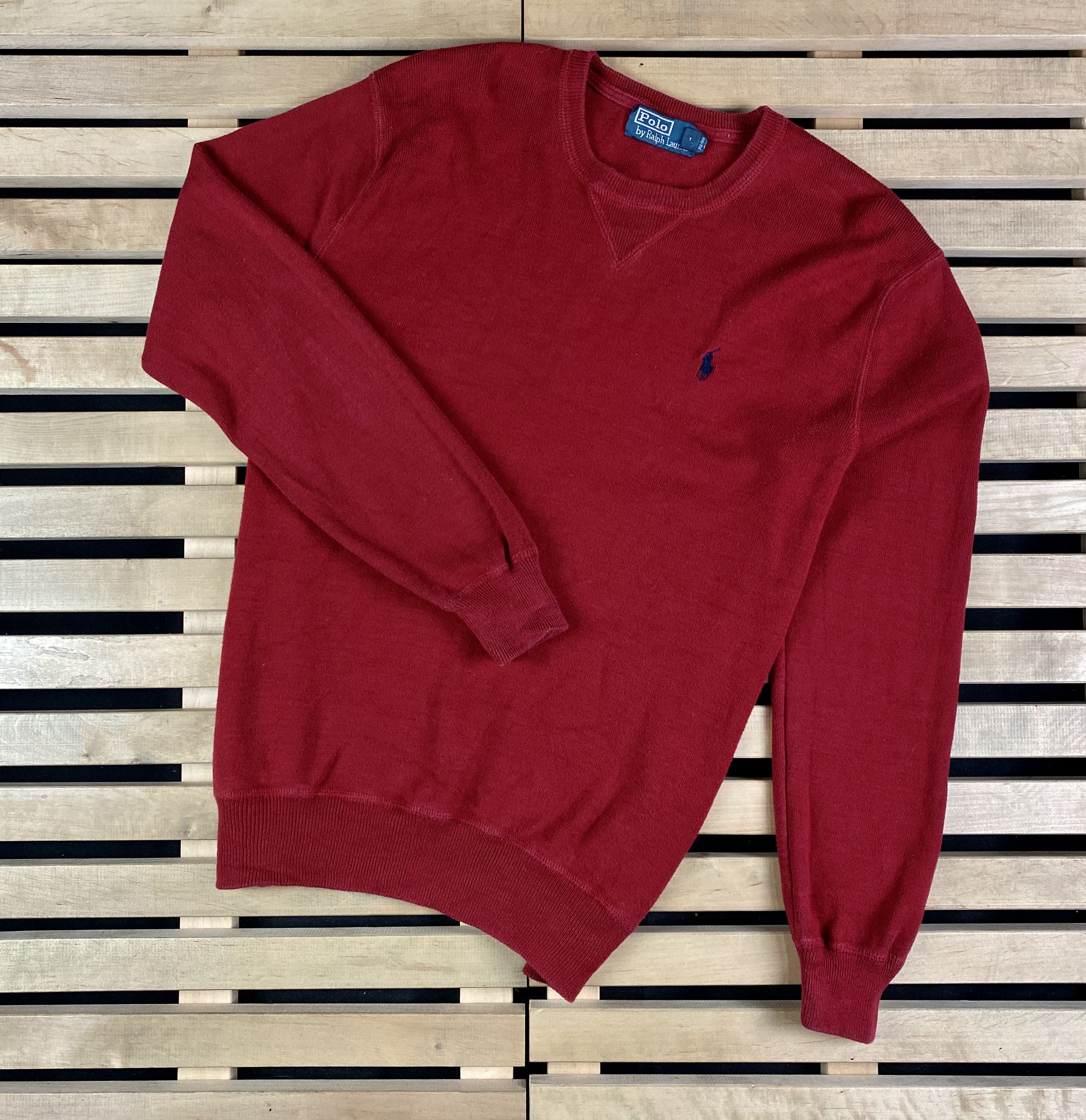 Polo Ralph Lauren × Ralph Lauren × Vintage Mens Sweatshirt Polo Ralph Lauren Vintage Size S Size US S / EU 44-46 / 1 - 1 Thumbnail