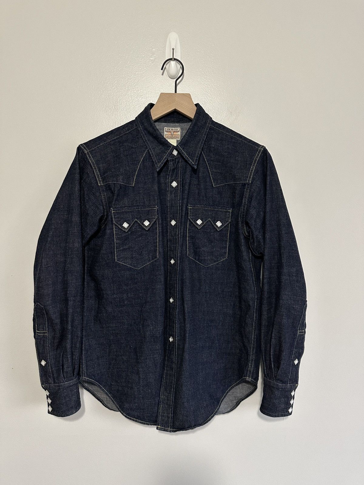 The Real McCoy's The Real Mccoy’s Japan Denim Sawtooth Diamond Pearl ...