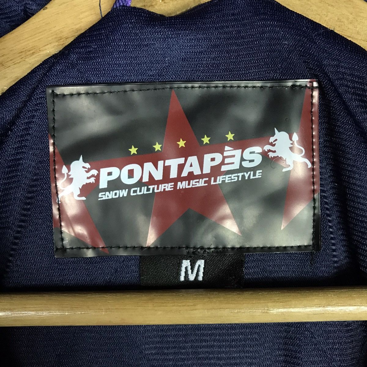 Japanese Brand Japanese Brand PONTAPES Gleamed Ski Culture Hoodie Jacket Size US M / EU 48-50 / 2 - 9 Thumbnail