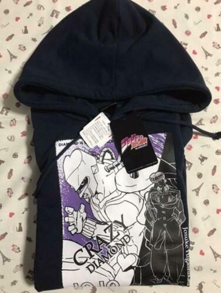 Japanese Brand Jojo’s bizarre adventure Hoodie part 4 Josuke CD M or S Size US M / EU 48-50 / 2 - 2 Thumbnail