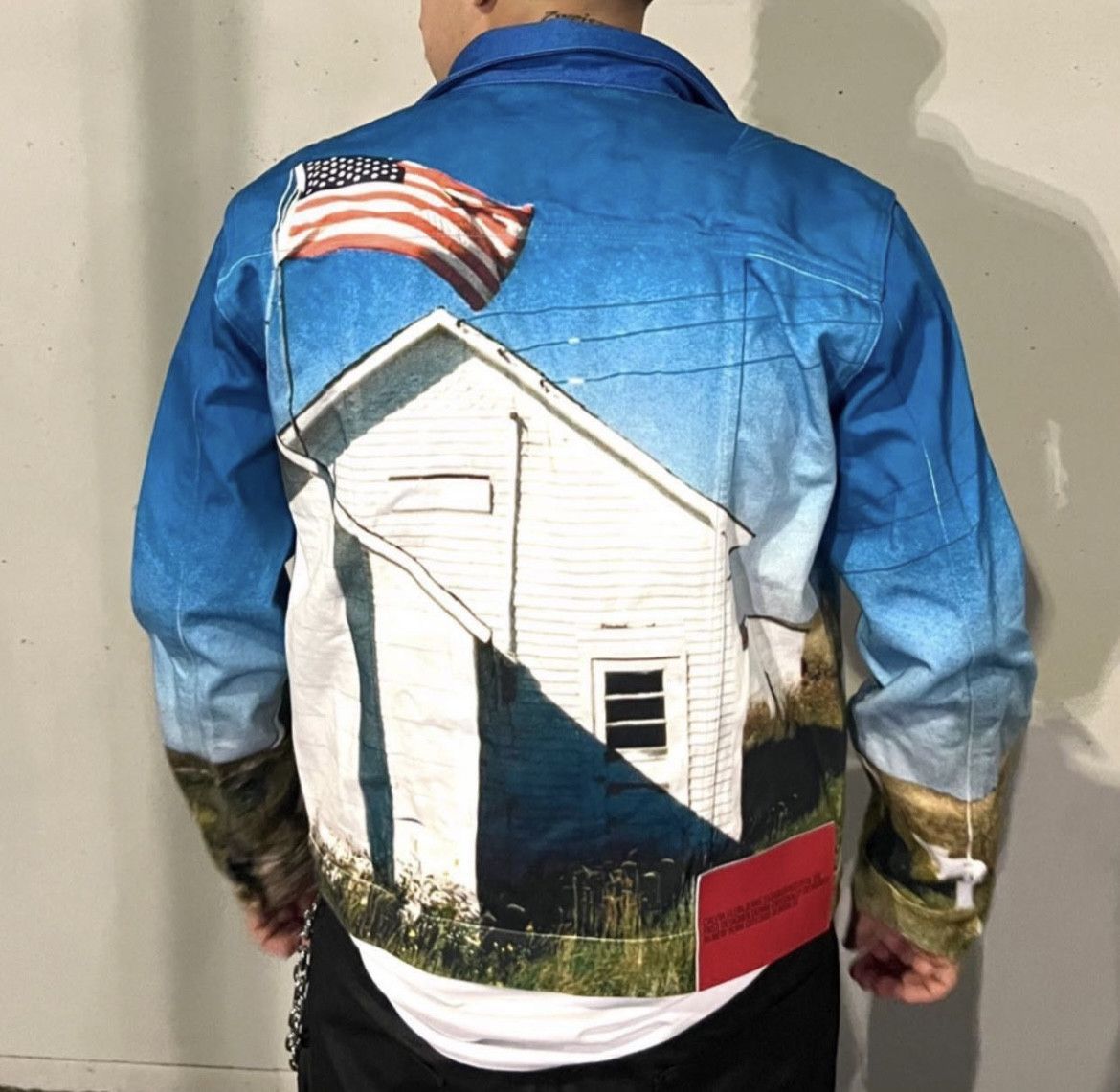 Calvin Klein 205W39NYC Raf Simons Raf Simons X Calvin Klein denim jacket Grailed