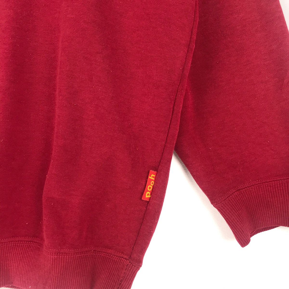 Disney × Vintage Vintage Pooh Sweatshirt Big Logo Red Colour Size US M / EU 48-50 / 2 - 3 Thumbnail