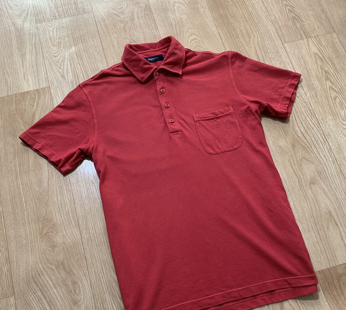 Ermenegildo Zegna Ermenegildo Zegna Sport Polo Luxury Size US M / EU 48-50 / 2 - 2 Thumbnail