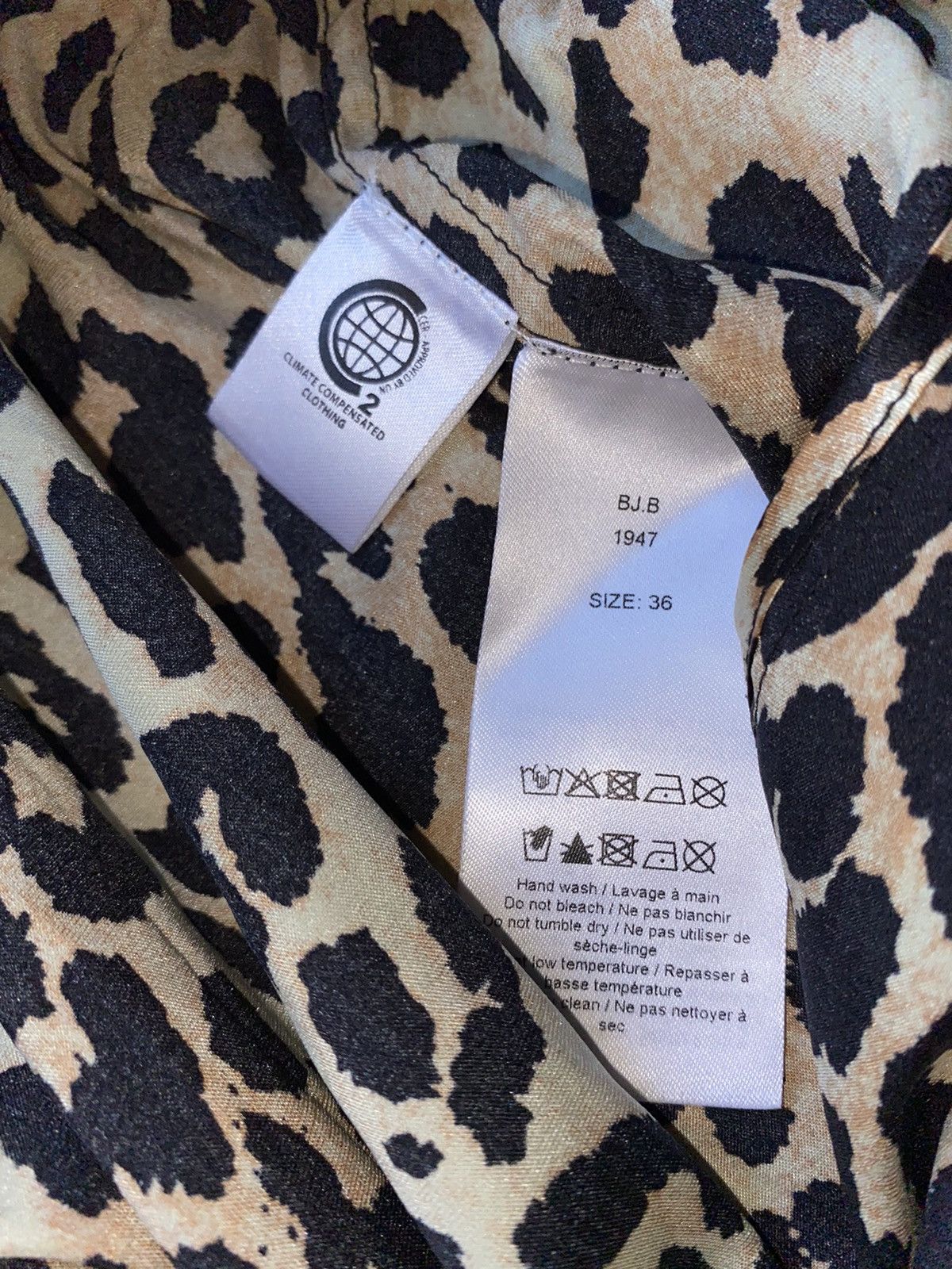 Ganni Ganni Cheetah Pants Size 26" / US 2 / IT 38 - 4 Thumbnail