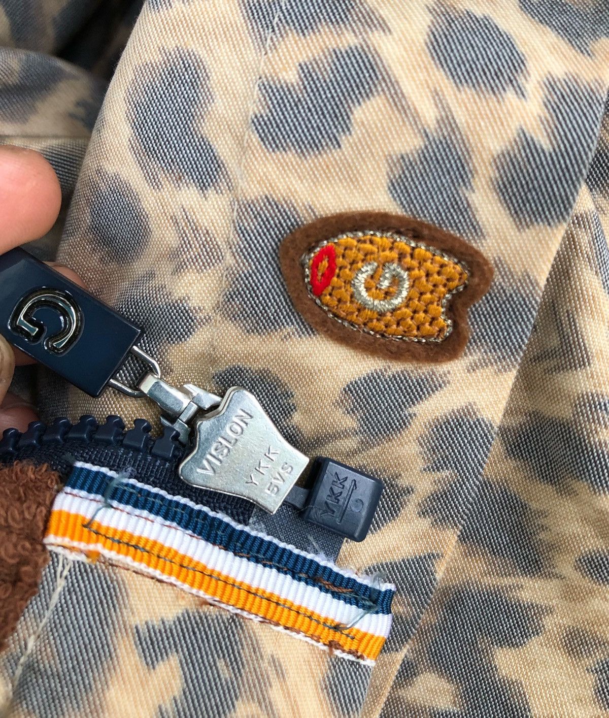 Hysteric Glamour ‼️RARE‼️ LA MODA GOJI JAPAN LEOPARD PATTERN BOMBER JACKET Size US M / EU 48-50 / 2 - 13 Thumbnail