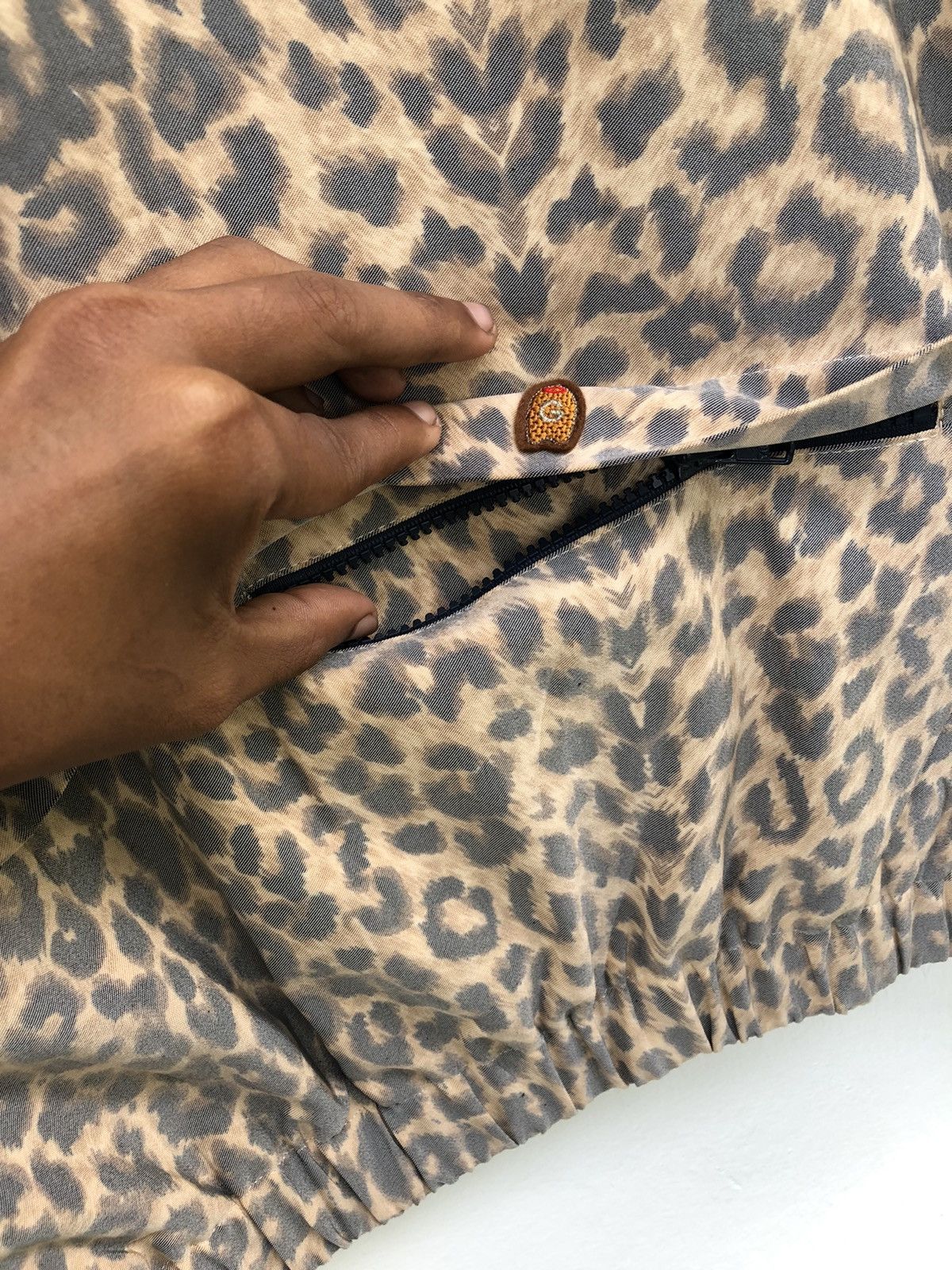 Hysteric Glamour ‼️RARE‼️ LA MODA GOJI JAPAN LEOPARD PATTERN BOMBER JACKET Size US M / EU 48-50 / 2 - 11 Thumbnail