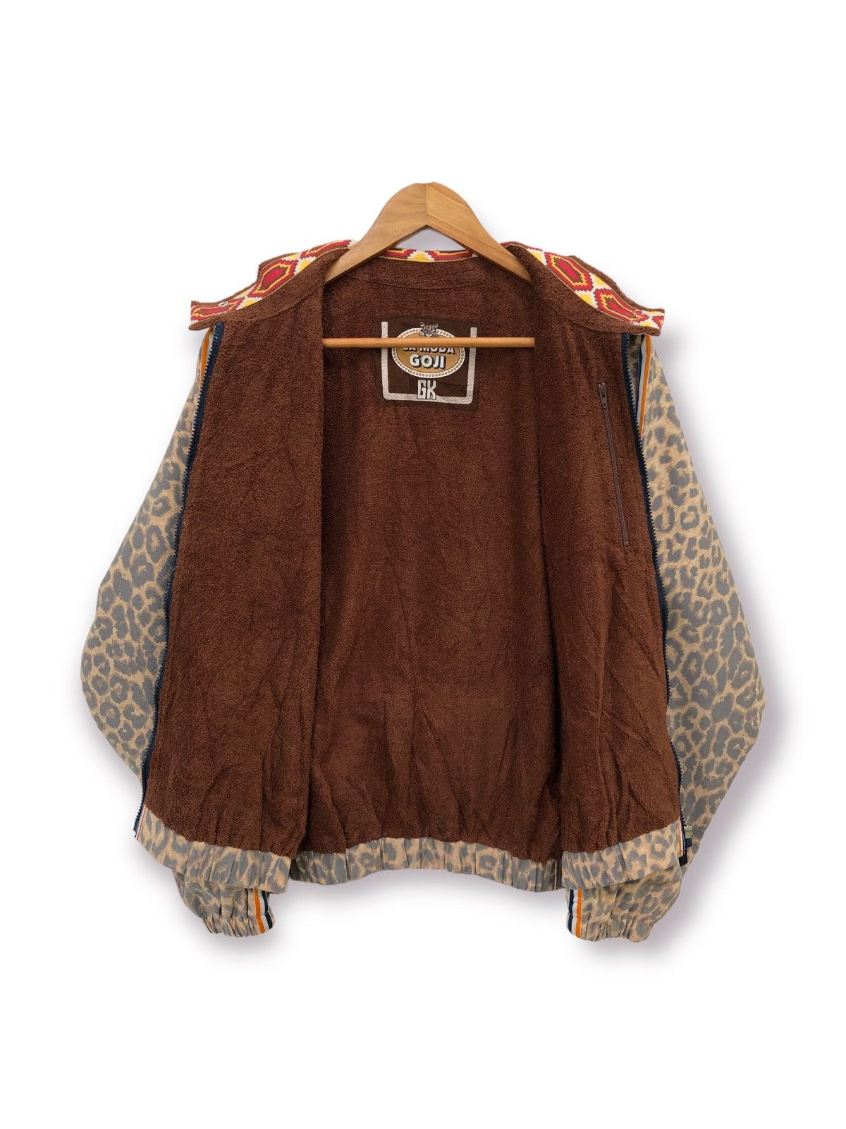 Hysteric Glamour ‼️RARE‼️ LA MODA GOJI JAPAN LEOPARD PATTERN BOMBER JACKET Size US M / EU 48-50 / 2 - 5 Thumbnail