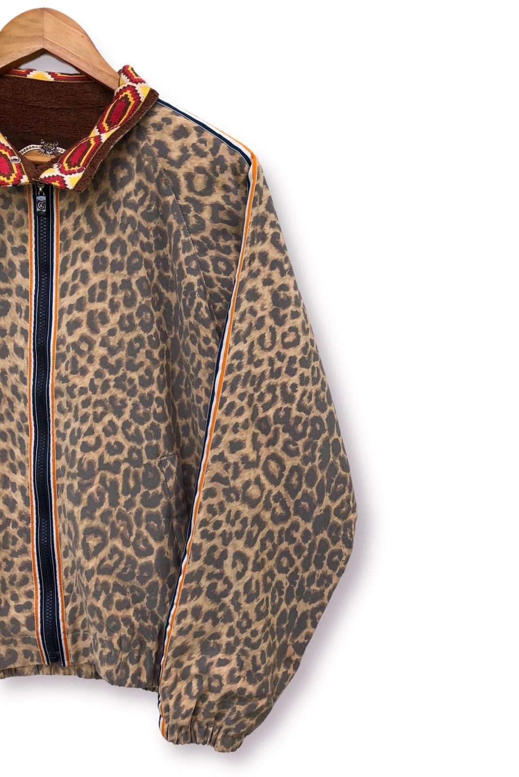 Hysteric Glamour ‼️RARE‼️ LA MODA GOJI JAPAN LEOPARD PATTERN BOMBER JACKET Size US M / EU 48-50 / 2 - 3 Thumbnail