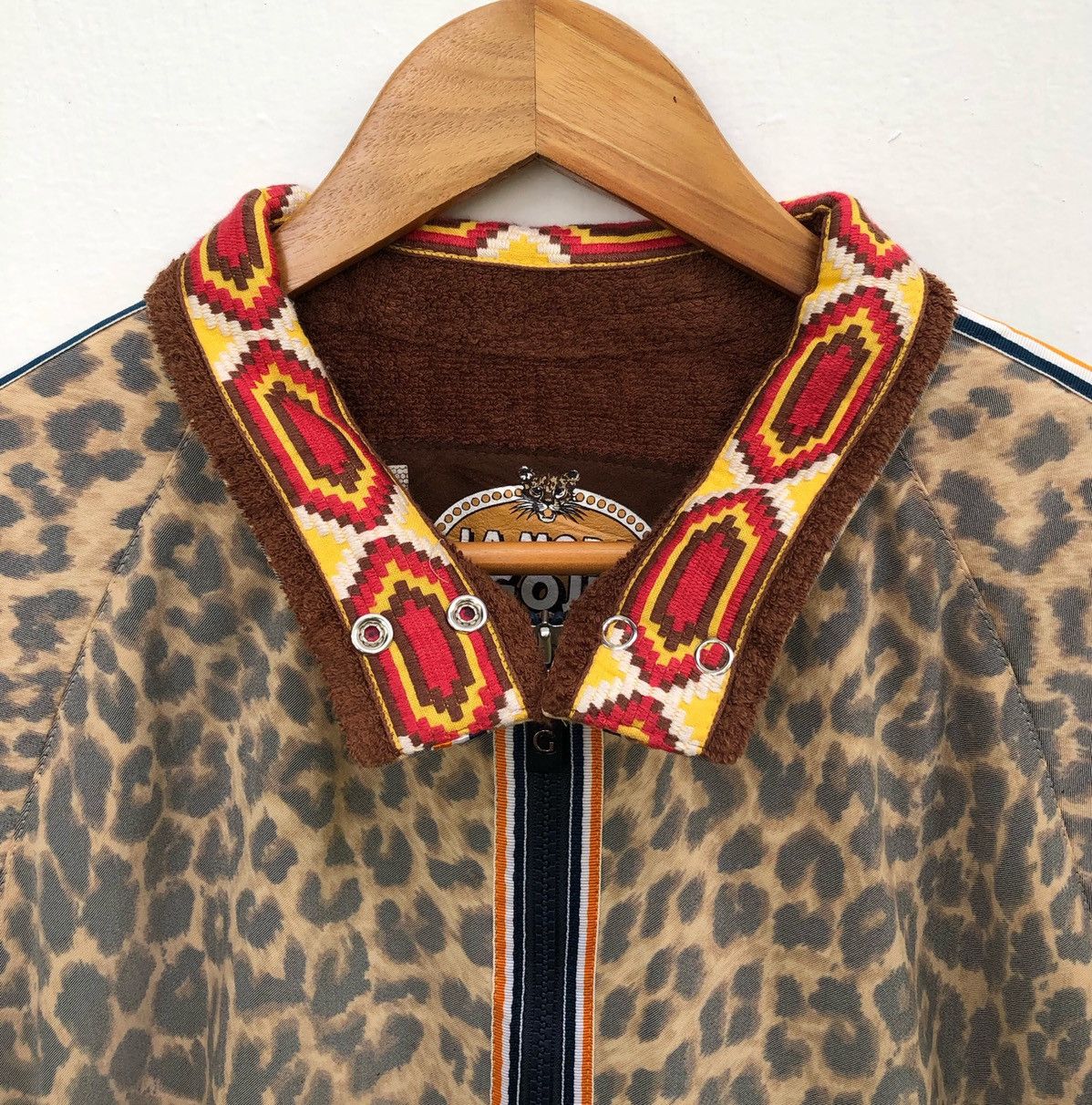 Hysteric Glamour ‼️RARE‼️ LA MODA GOJI JAPAN LEOPARD PATTERN BOMBER JACKET Size US M / EU 48-50 / 2 - 6 Thumbnail