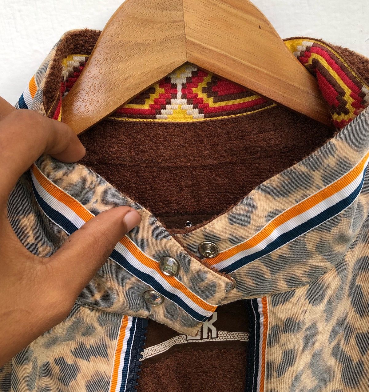 Hysteric Glamour ‼️RARE‼️ LA MODA GOJI JAPAN LEOPARD PATTERN BOMBER JACKET Size US M / EU 48-50 / 2 - 7 Thumbnail