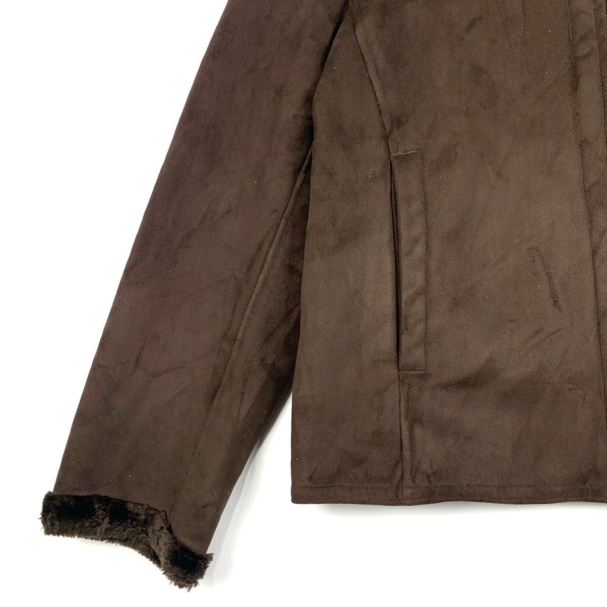 Comme Ca Ism Vintage Comme Ca Ism Sherpa Sherling Jacket Size M / US 6-8 / IT 42-44 - 3 Thumbnail
