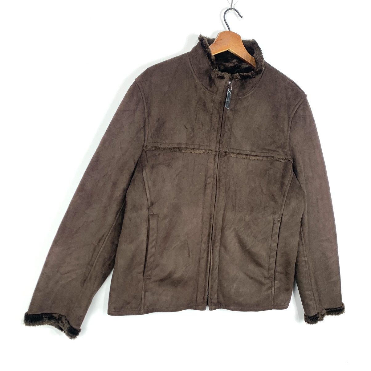 Comme Ca Ism Vintage Comme Ca Ism Sherpa Sherling Jacket Size M / US 6-8 / IT 42-44 - 4 Thumbnail