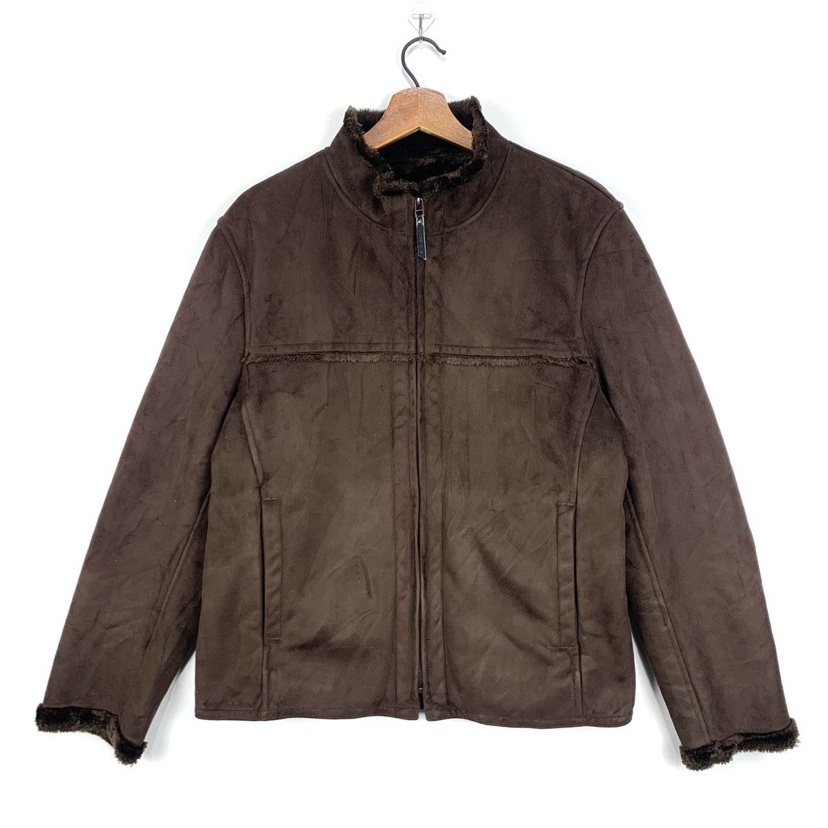 Comme Ca Ism Vintage Comme Ca Ism Sherpa Sherling Jacket Size M / US 6-8 / IT 42-44 - 1 Thumbnail