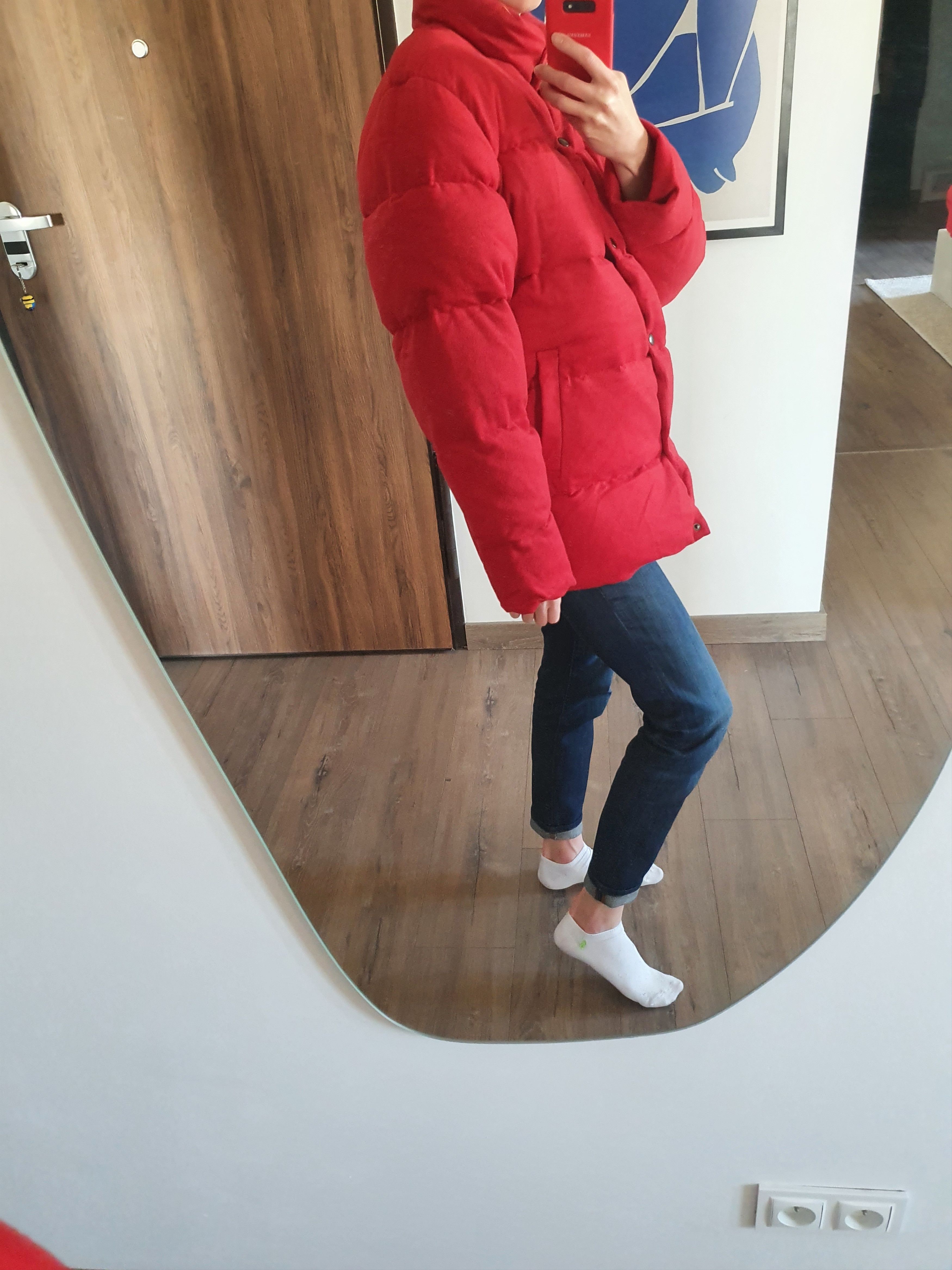 Other Regina Rubens red down puffer jacket in size M Size M / US 6-8 / IT 42-44 - 4 Thumbnail