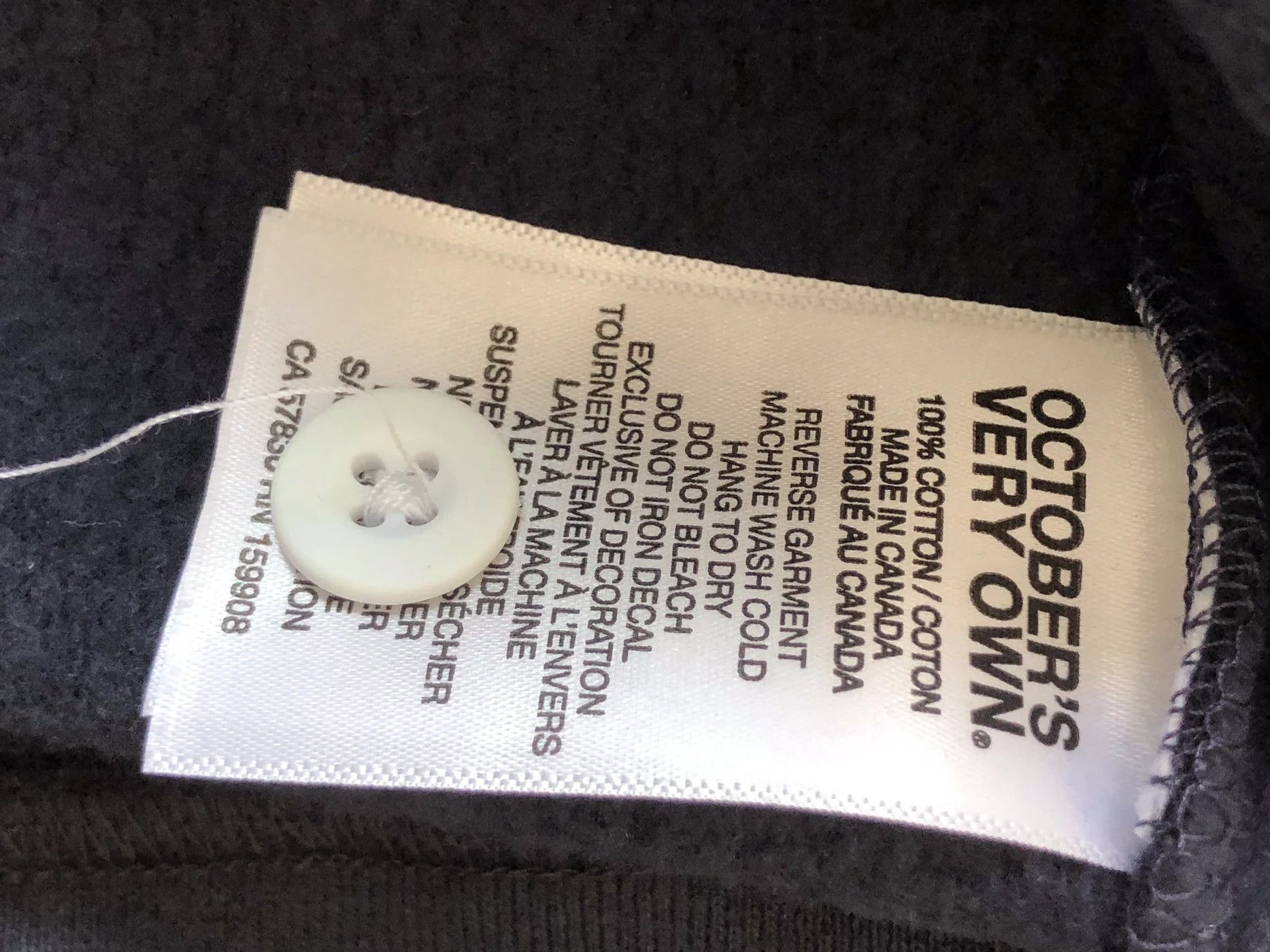 Drake OVO X UofT Rugby Polo - Black Size US L / EU 52-54 / 3 - 7 Thumbnail