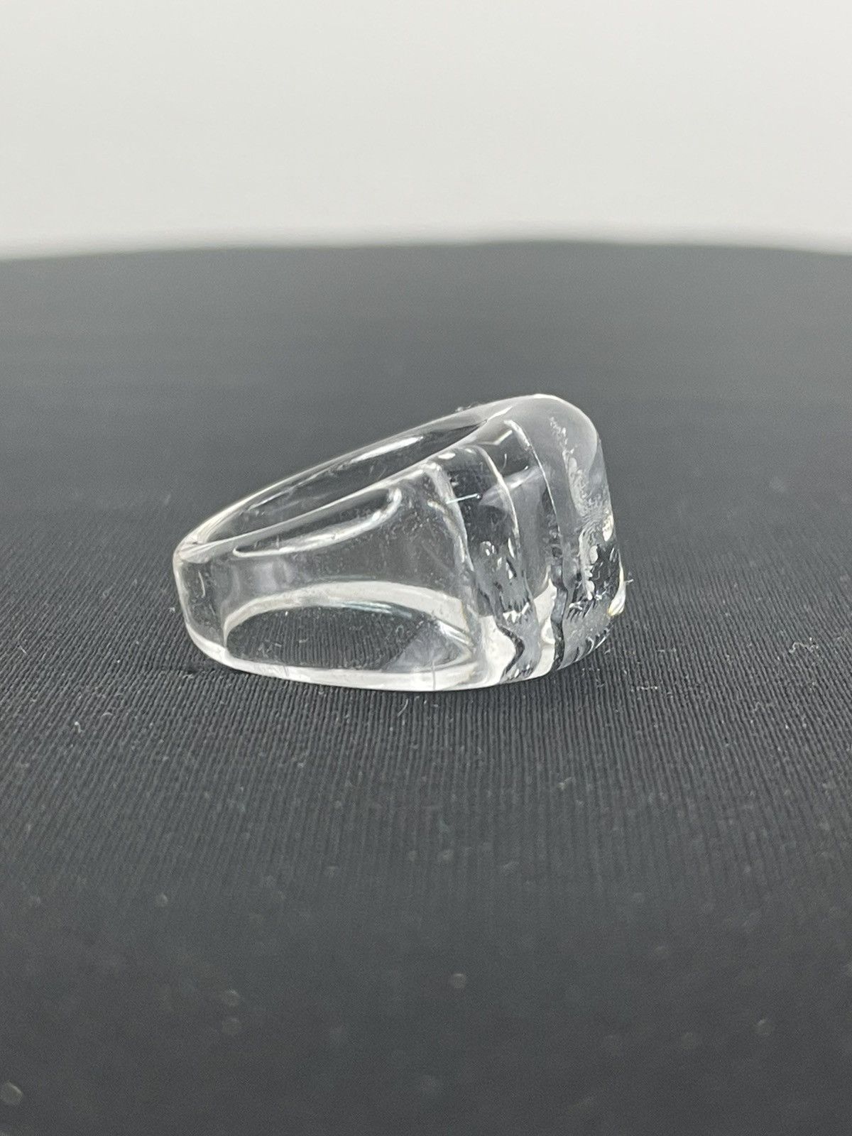 Jam Home Made × Number (N)ine Number (N)ine Jam Home Made clear With Silver Skull Ring Size ONE SIZE - 2 Thumbnail
