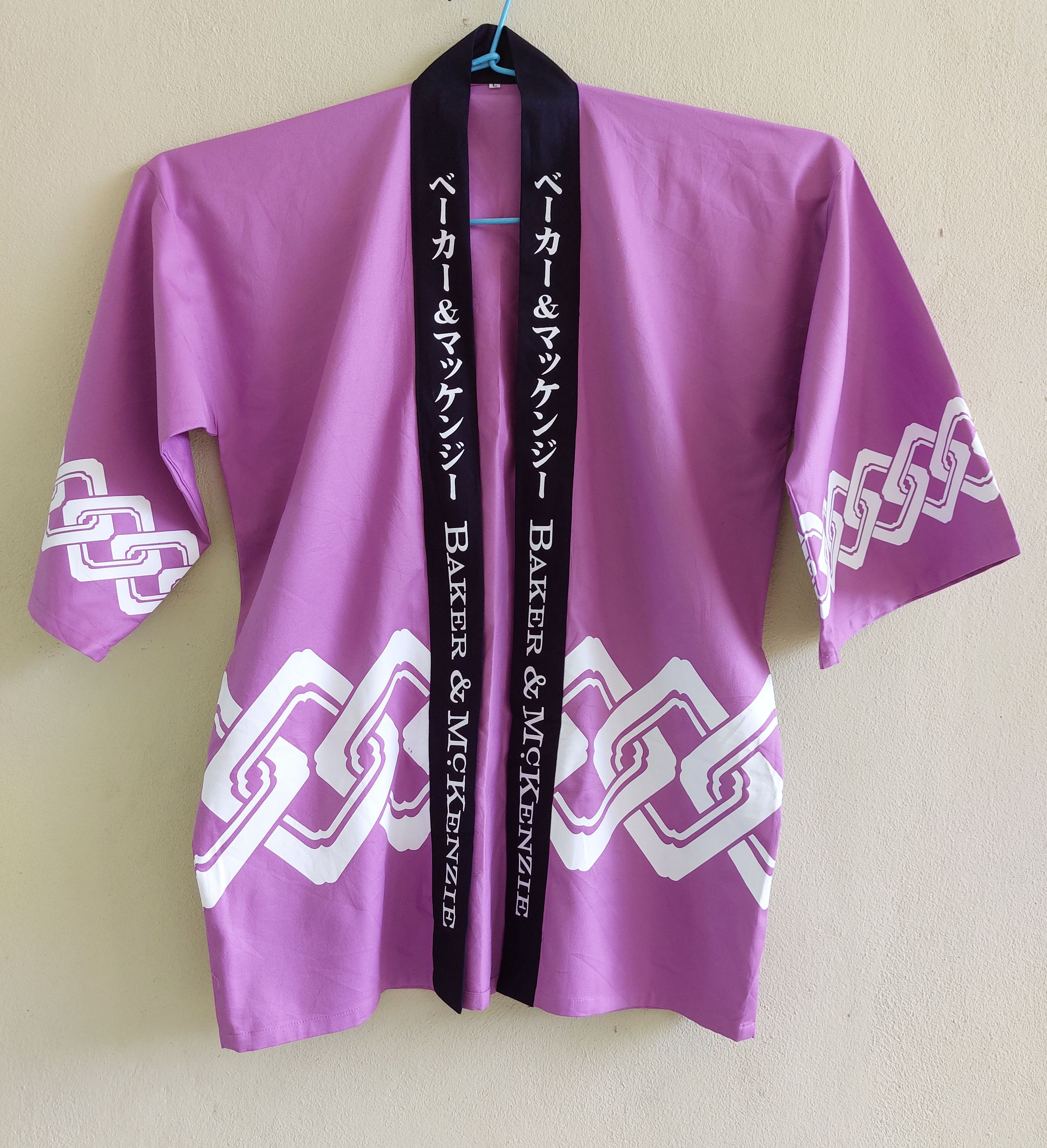 BAKER & McKENZIE printed kimono