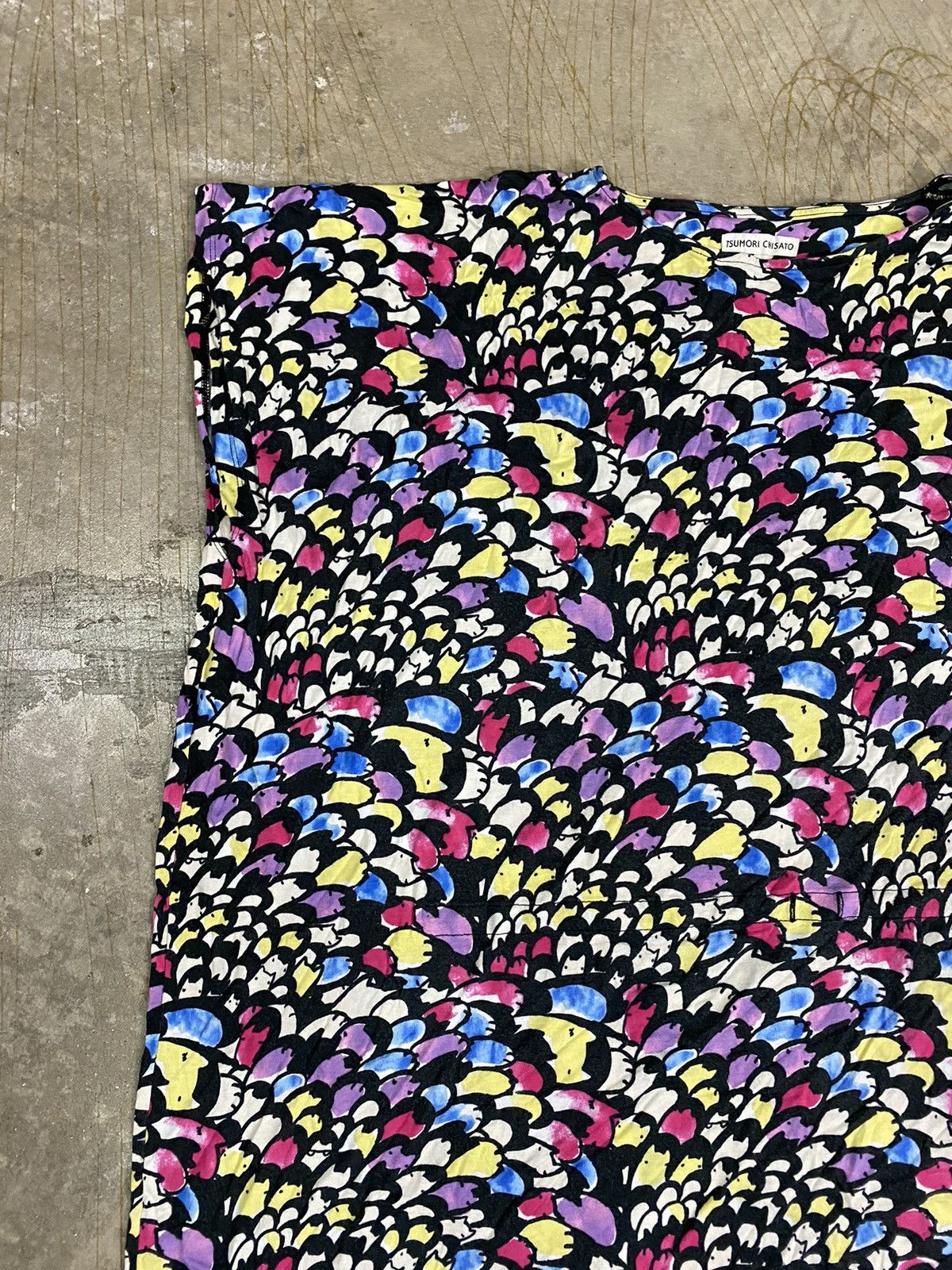 Issey Miyake TSUMORI CHISATO iconic cat all over print sleep shirt Size M / US 6-8 / IT 42-44 - 3 Thumbnail
